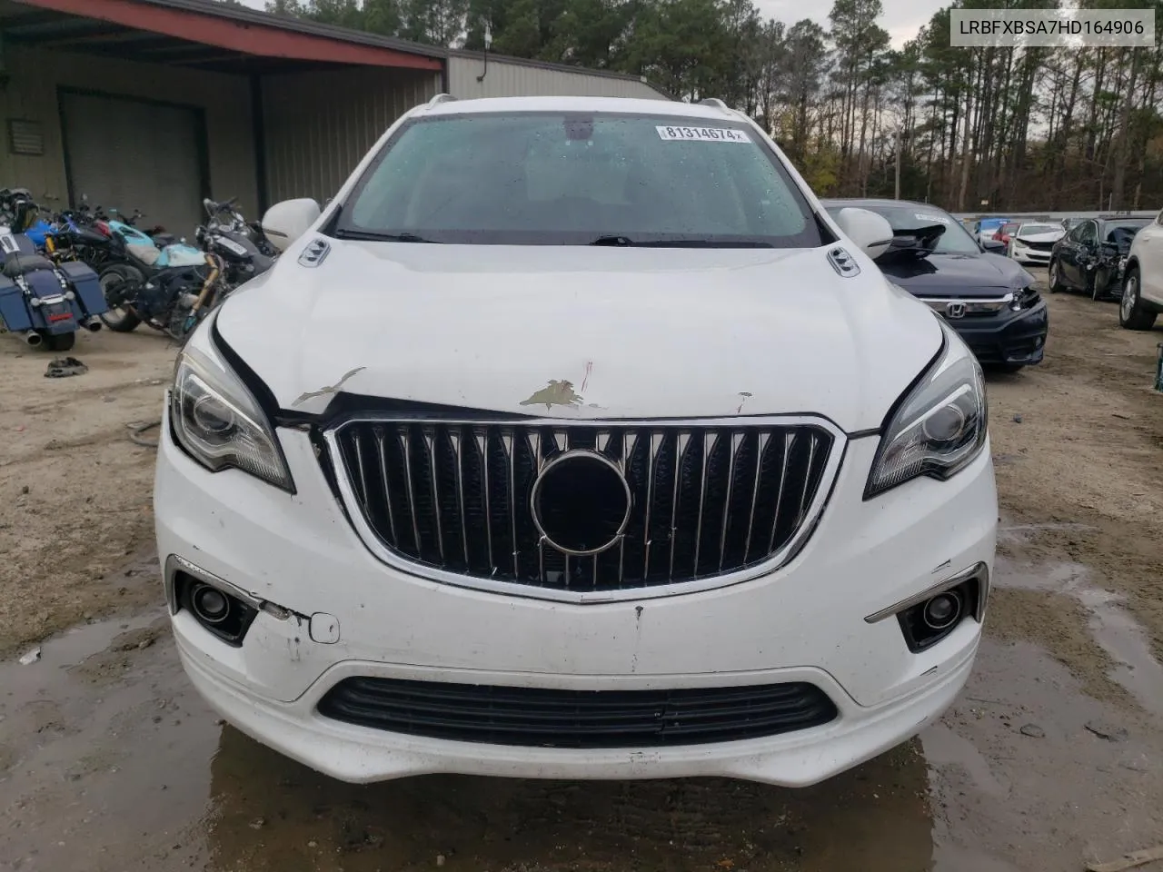 2017 Buick Envision Essence VIN: LRBFXBSA7HD164906 Lot: 81314674