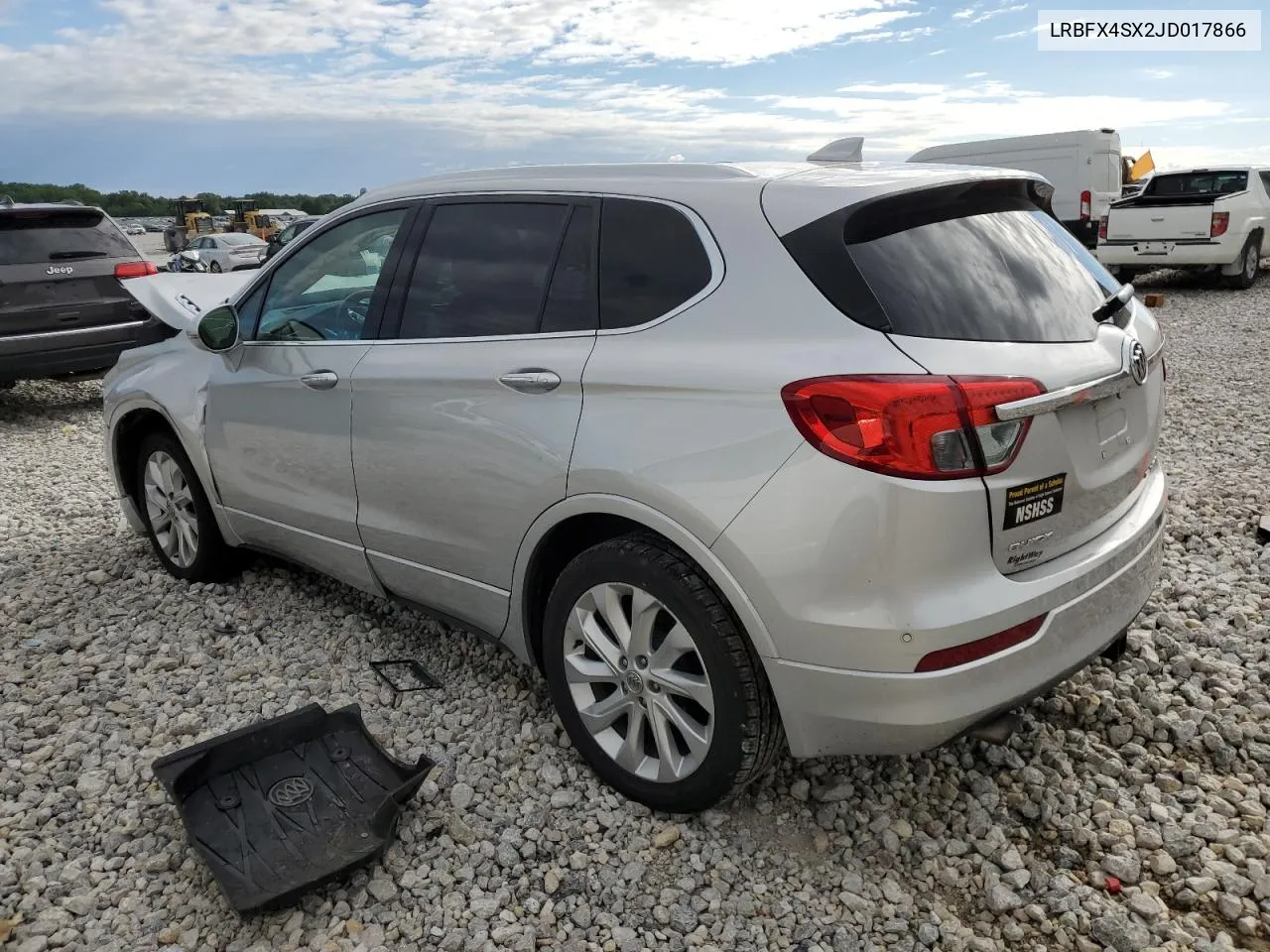 2018 Buick Envision Premium Ii VIN: LRBFX4SX2JD017866 Lot: 57853484