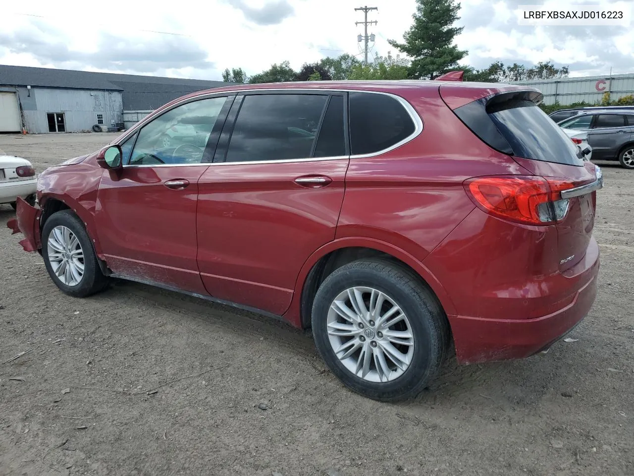 LRBFXBSAXJD016223 2018 Buick Envision Preferred