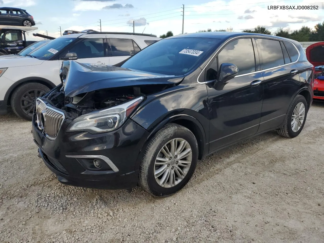 2018 Buick Envision Preferred VIN: LRBFXBSAXJD008252 Lot: 73547034