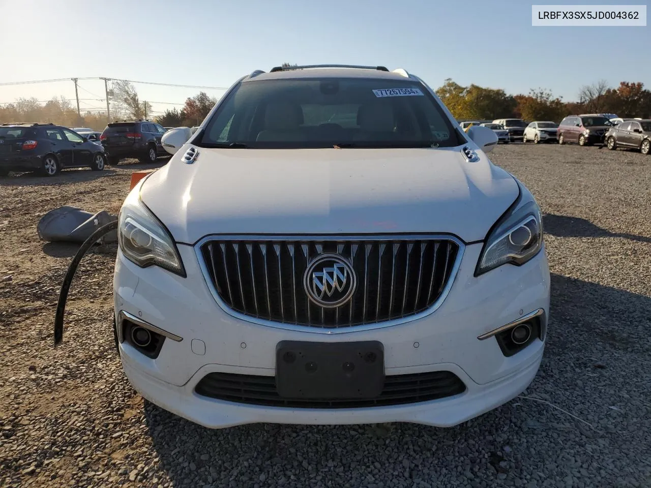 2018 Buick Envision Premium VIN: LRBFX3SX5JD004362 Lot: 77267594