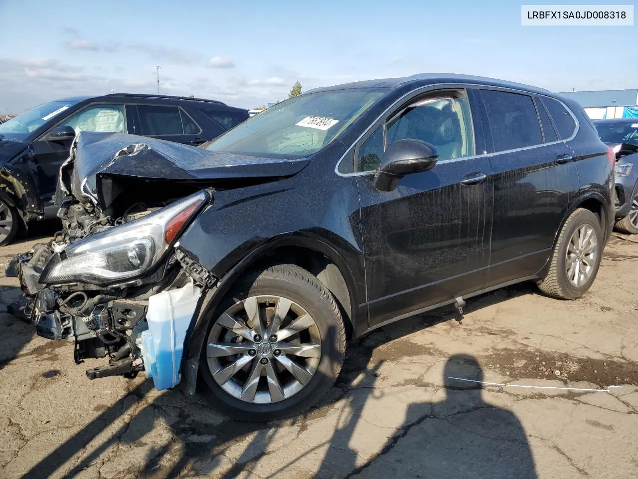 2018 Buick Envision Essence VIN: LRBFX1SA0JD008318 Lot: 77663894