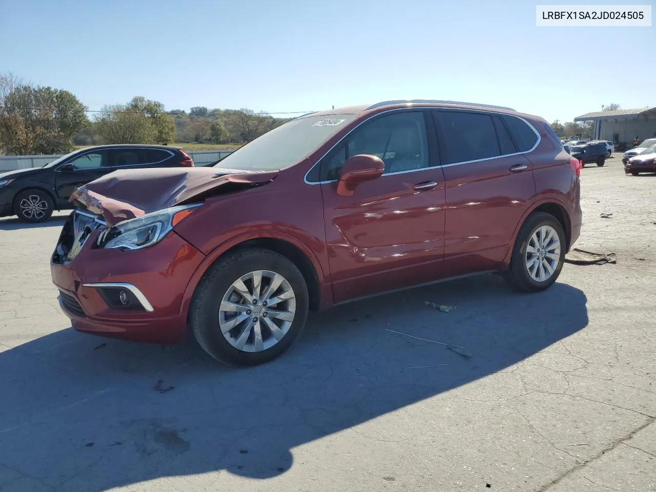 2018 Buick Envision Essence VIN: LRBFX1SA2JD024505 Lot: 77805404