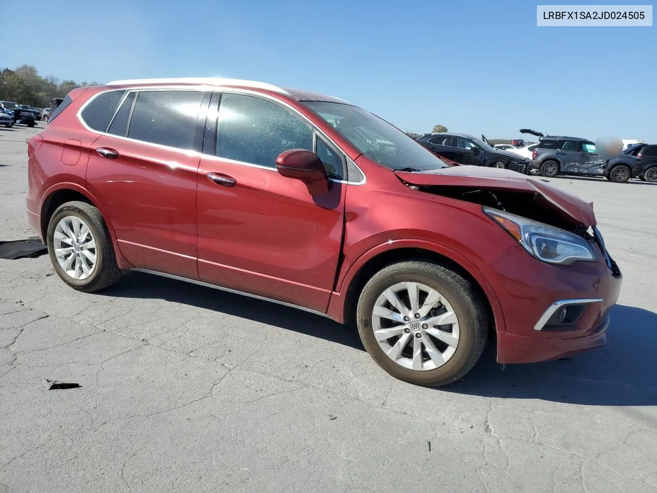 2018 Buick Envision Essence VIN: LRBFX1SA2JD024505 Lot: 77805404