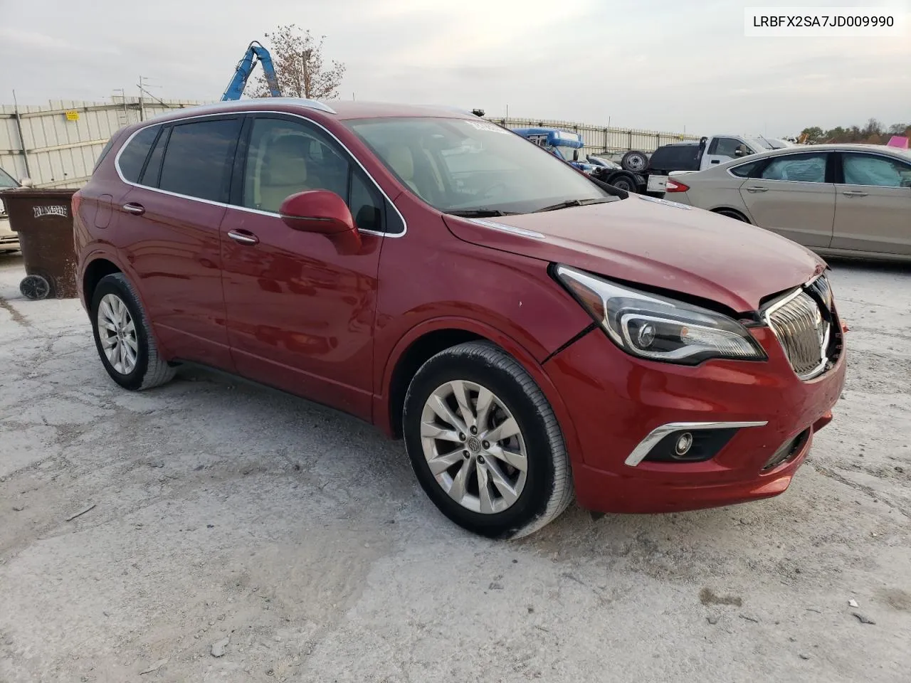 2018 Buick Envision Essence VIN: LRBFX2SA7JD009990 Lot: 78798244