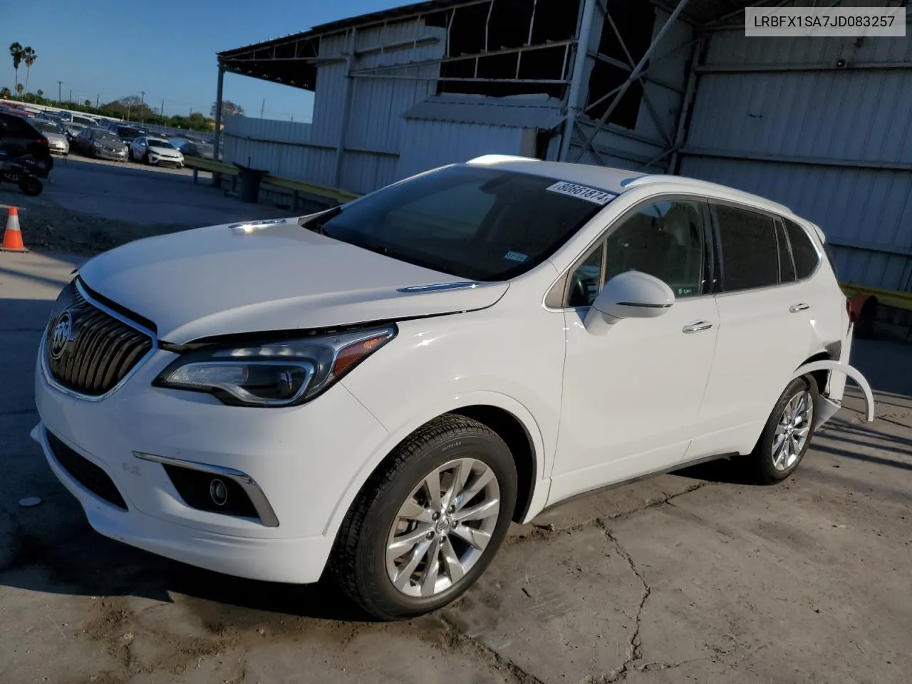 2018 Buick Envision Essence VIN: LRBFX1SA7JD083257 Lot: 80661874