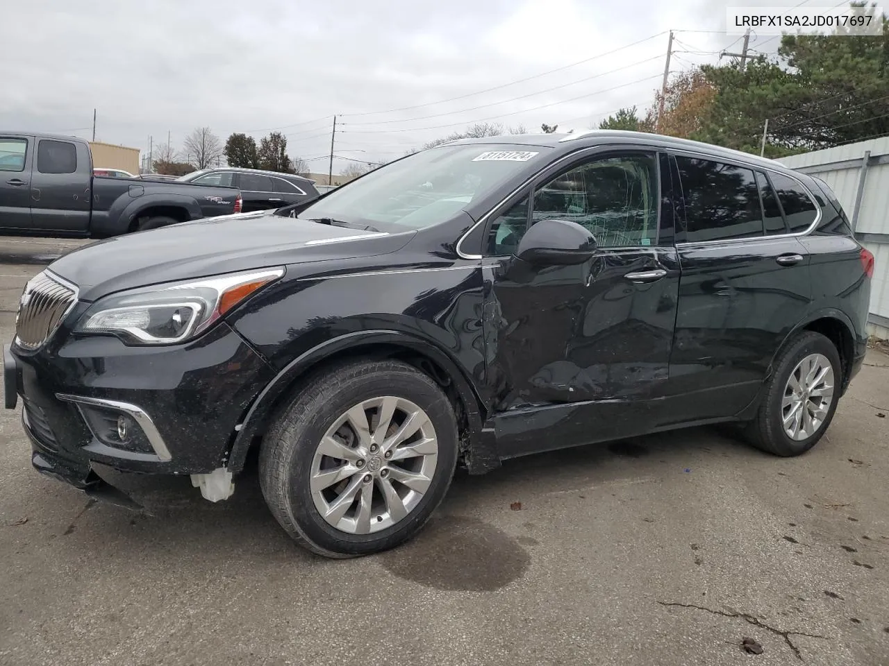 2018 Buick Envision Essence VIN: LRBFX1SA2JD017697 Lot: 81151724