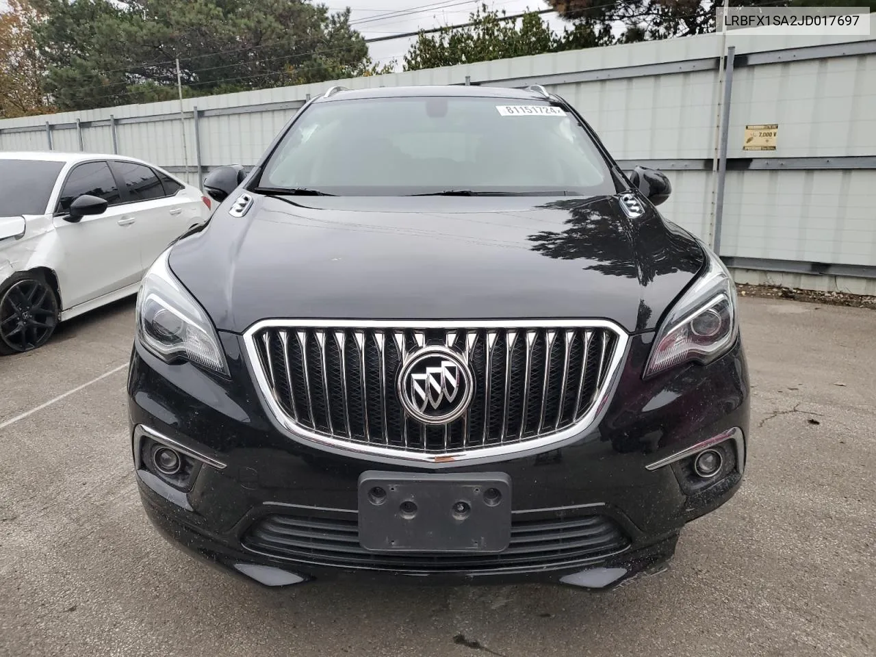 2018 Buick Envision Essence VIN: LRBFX1SA2JD017697 Lot: 81151724