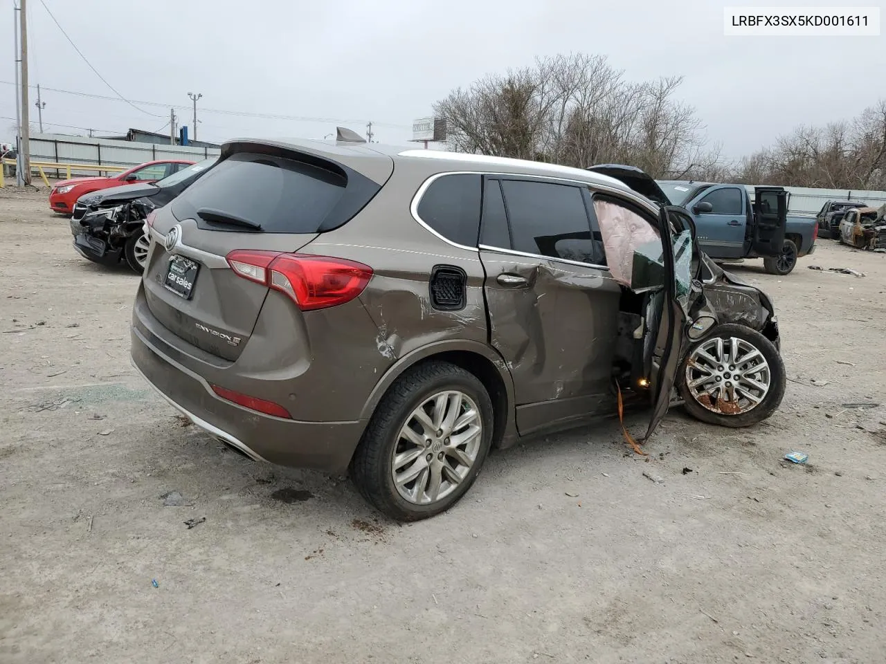 2019 Buick Envision Premium VIN: LRBFX3SX5KD001611 Lot: 41385554