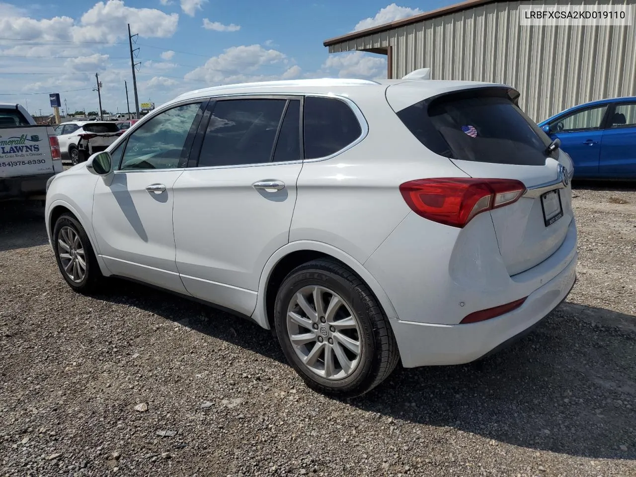 2019 Buick Envision Essence VIN: LRBFXCSA2KD019110 Lot: 58581054