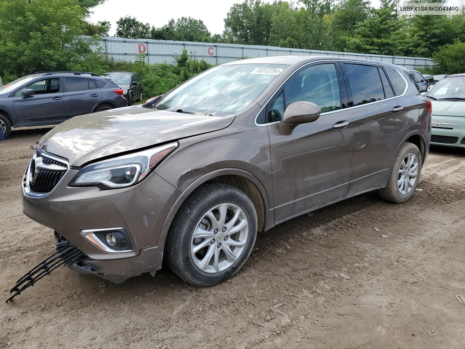 2019 Buick Envision Preferred VIN: LRBFX1SA9KD043490 Lot: 65012284