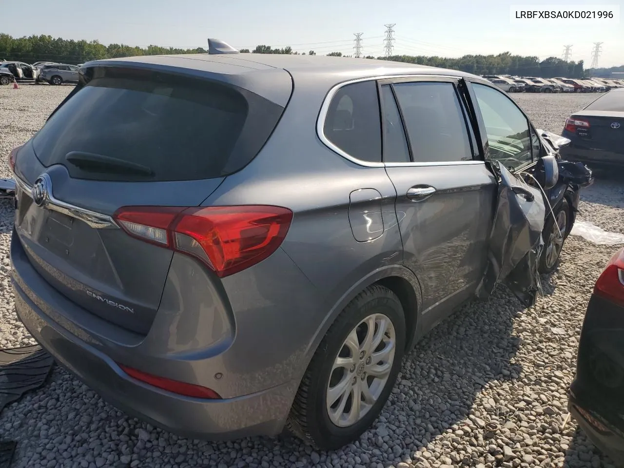 2019 Buick Envision Preferred VIN: LRBFXBSA0KD021996 Lot: 66032934