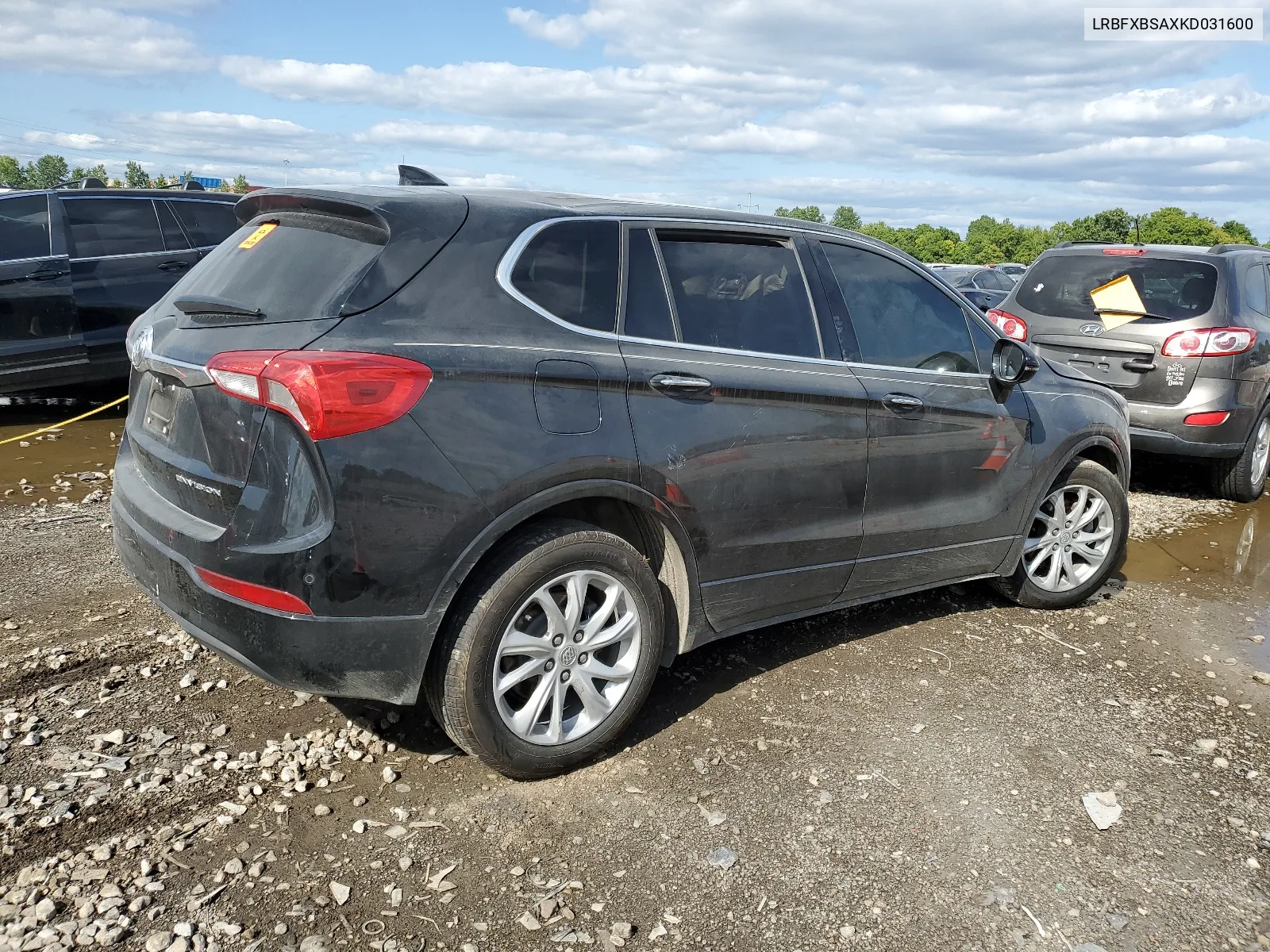 2019 Buick Envision Preferred VIN: LRBFXBSAXKD031600 Lot: 66544484