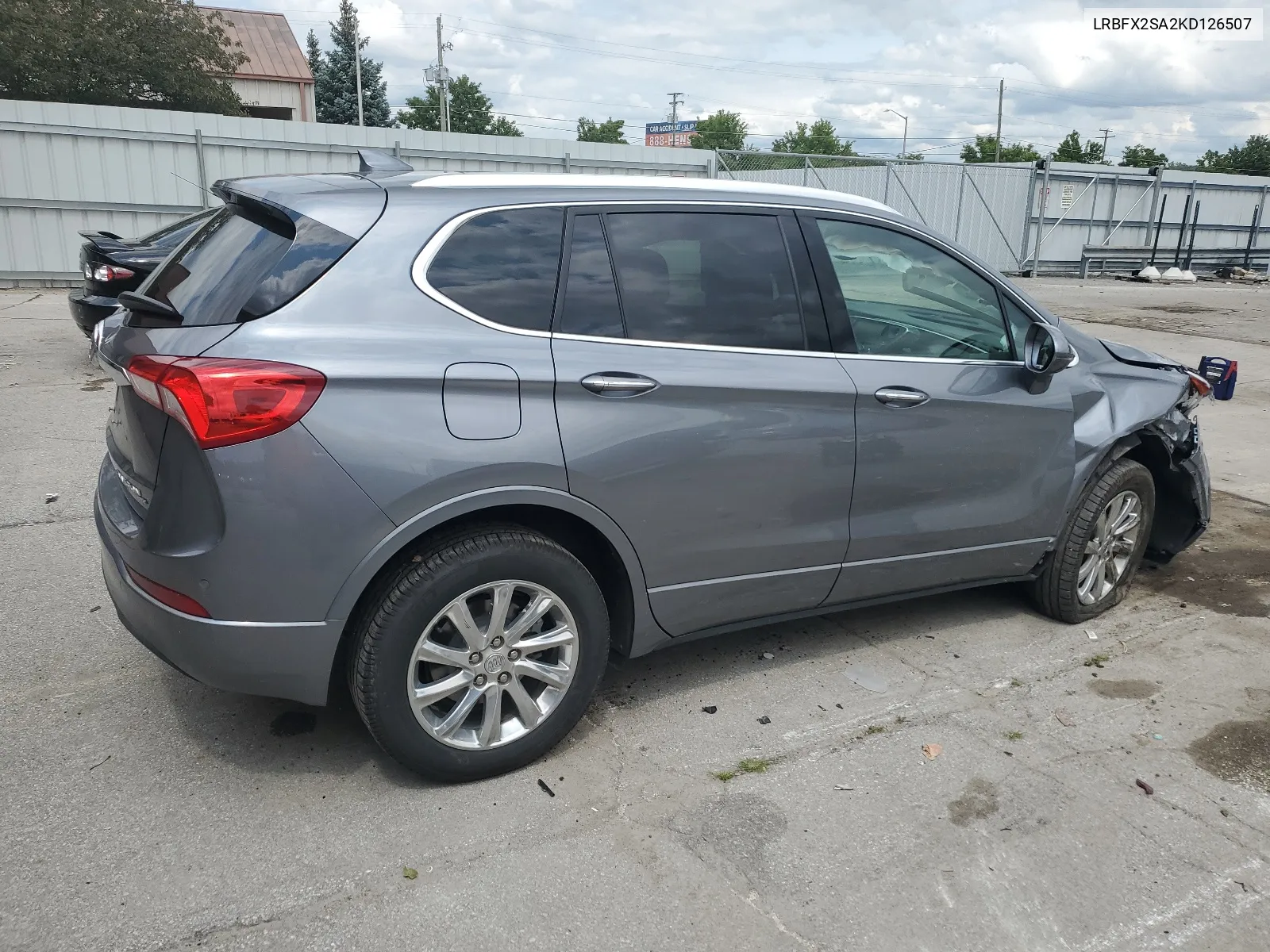 2019 Buick Envision Essence VIN: LRBFX2SA2KD126507 Lot: 66569274