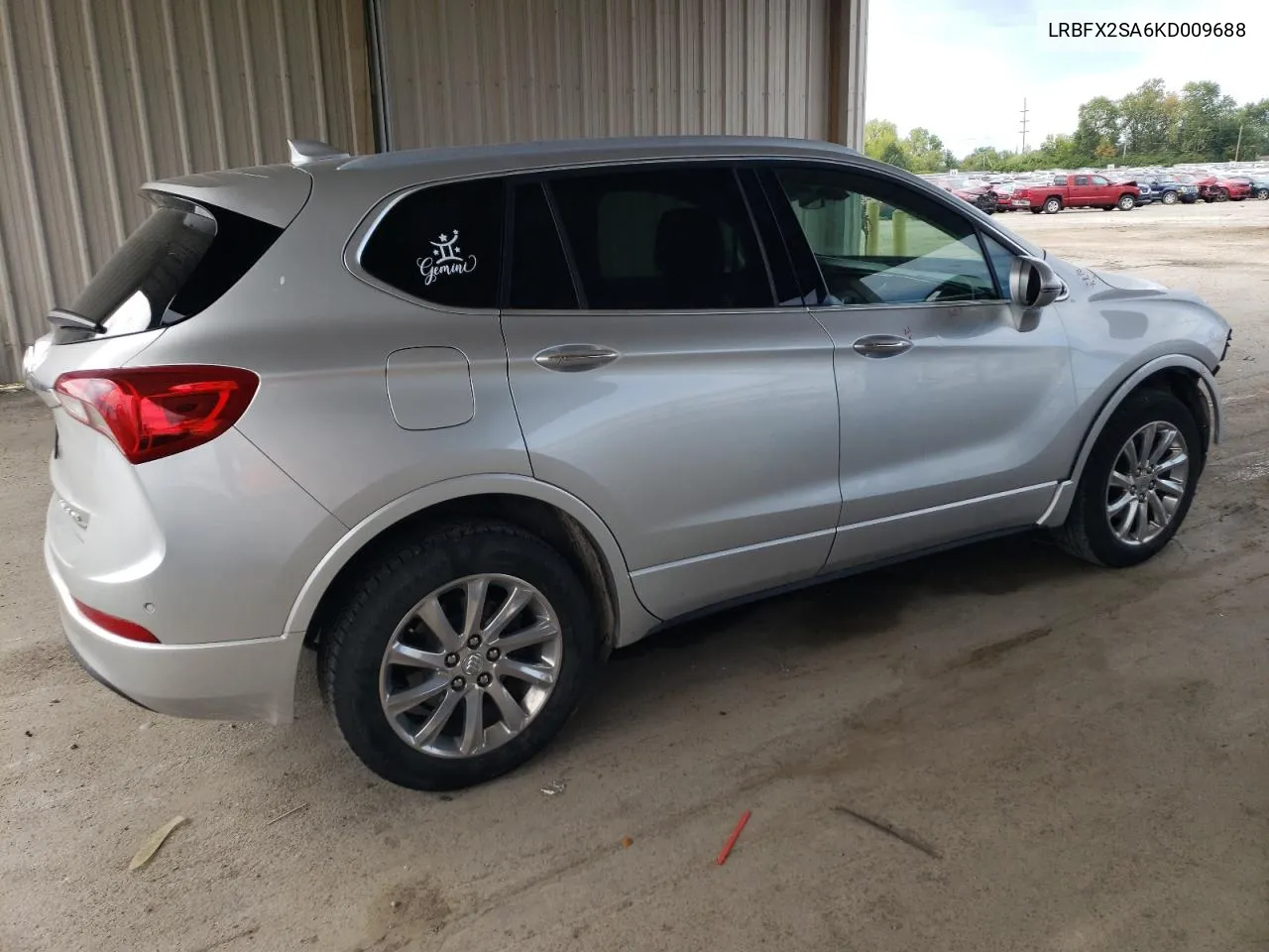 2019 Buick Envision Essence VIN: LRBFX2SA6KD009688 Lot: 68990494