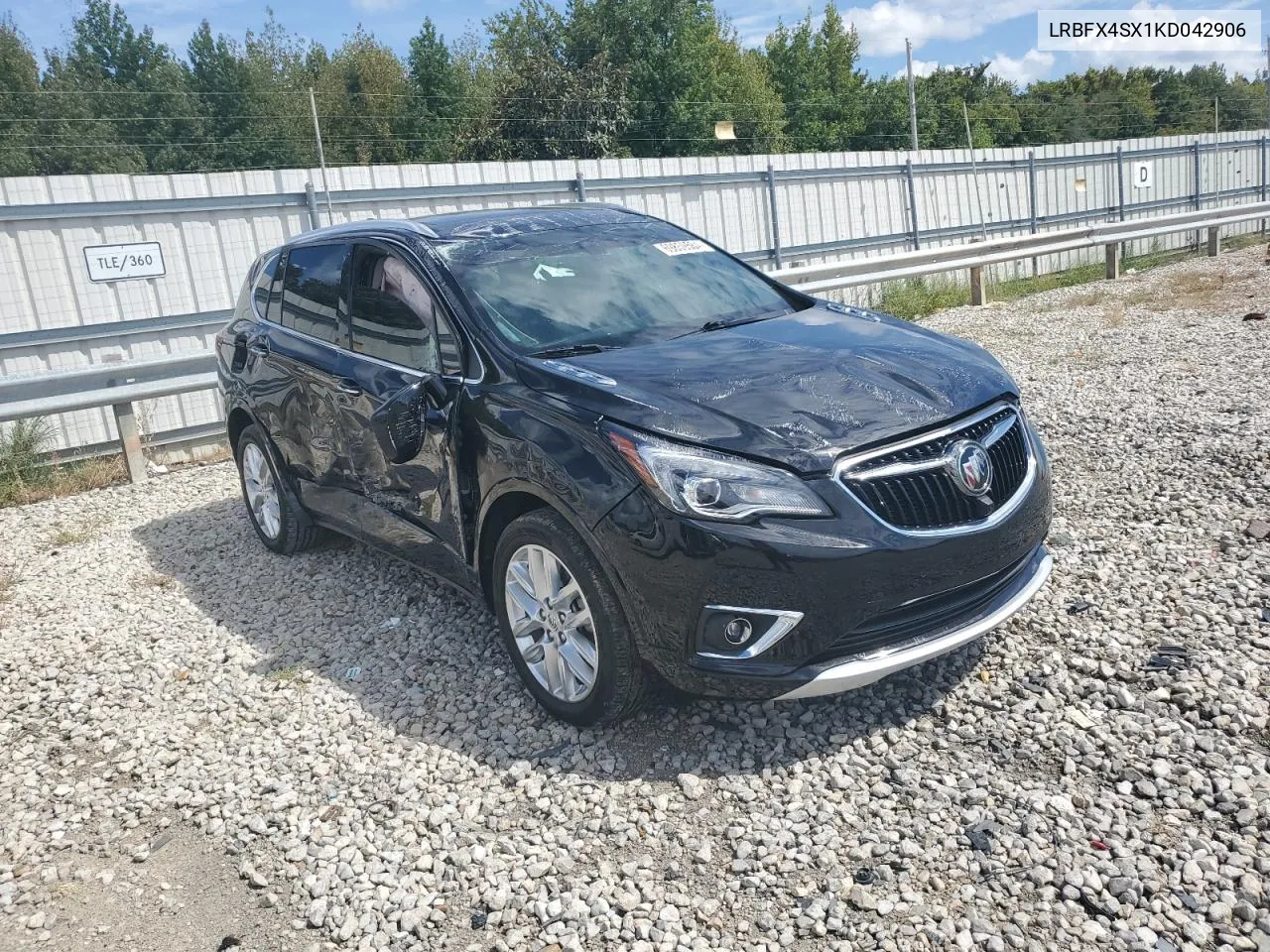 2019 Buick Envision Premium Ii VIN: LRBFX4SX1KD042906 Lot: 69859584