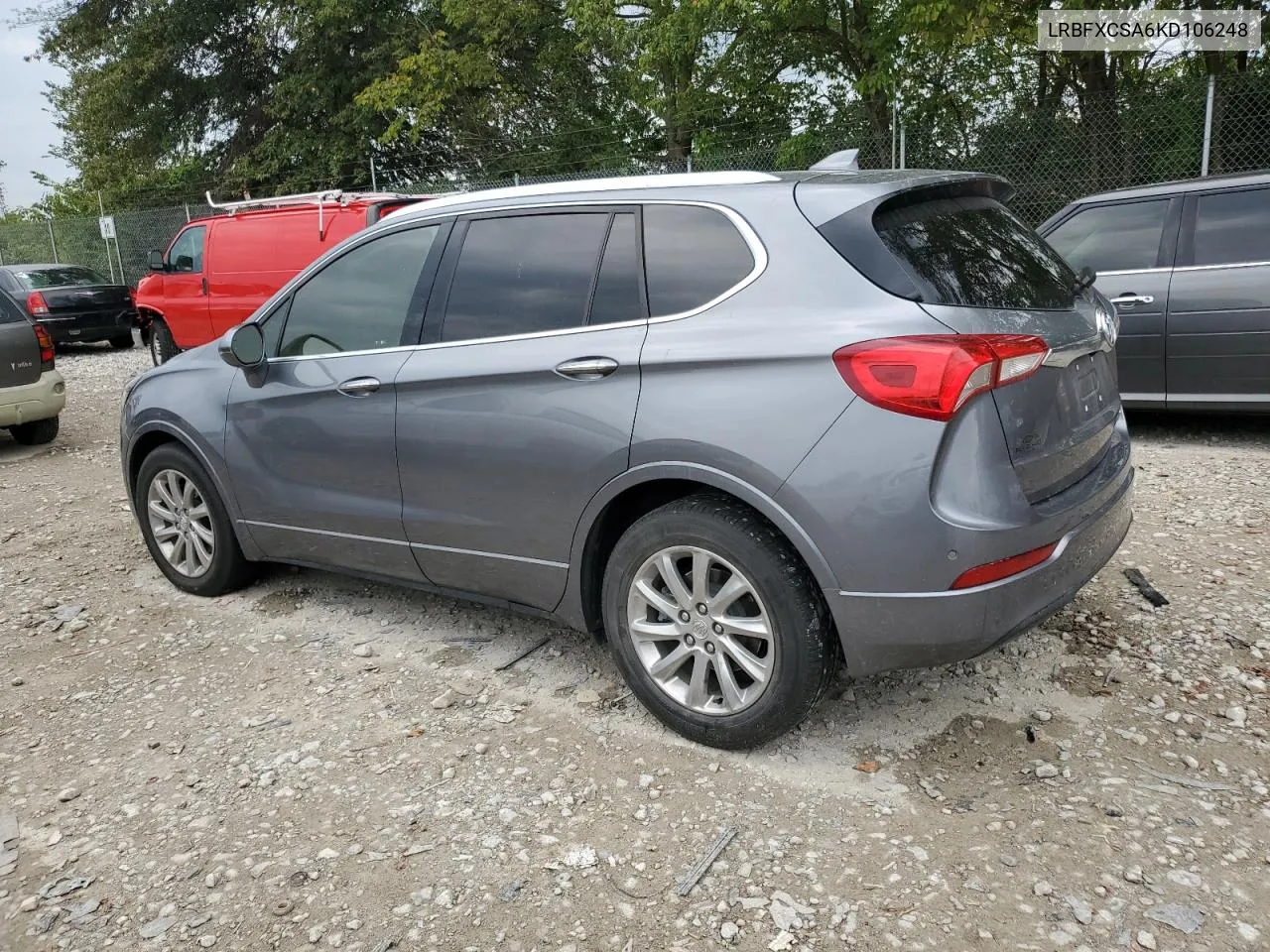 2019 Buick Envision Essence VIN: LRBFXCSA6KD106248 Lot: 70305124