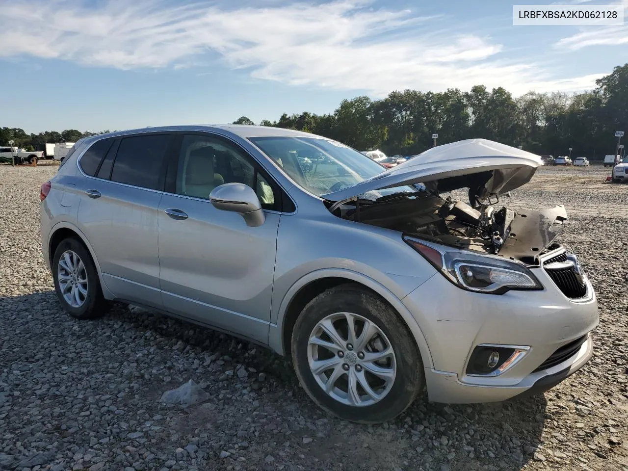 2019 Buick Envision Preferred VIN: LRBFXBSA2KD062128 Lot: 70660634