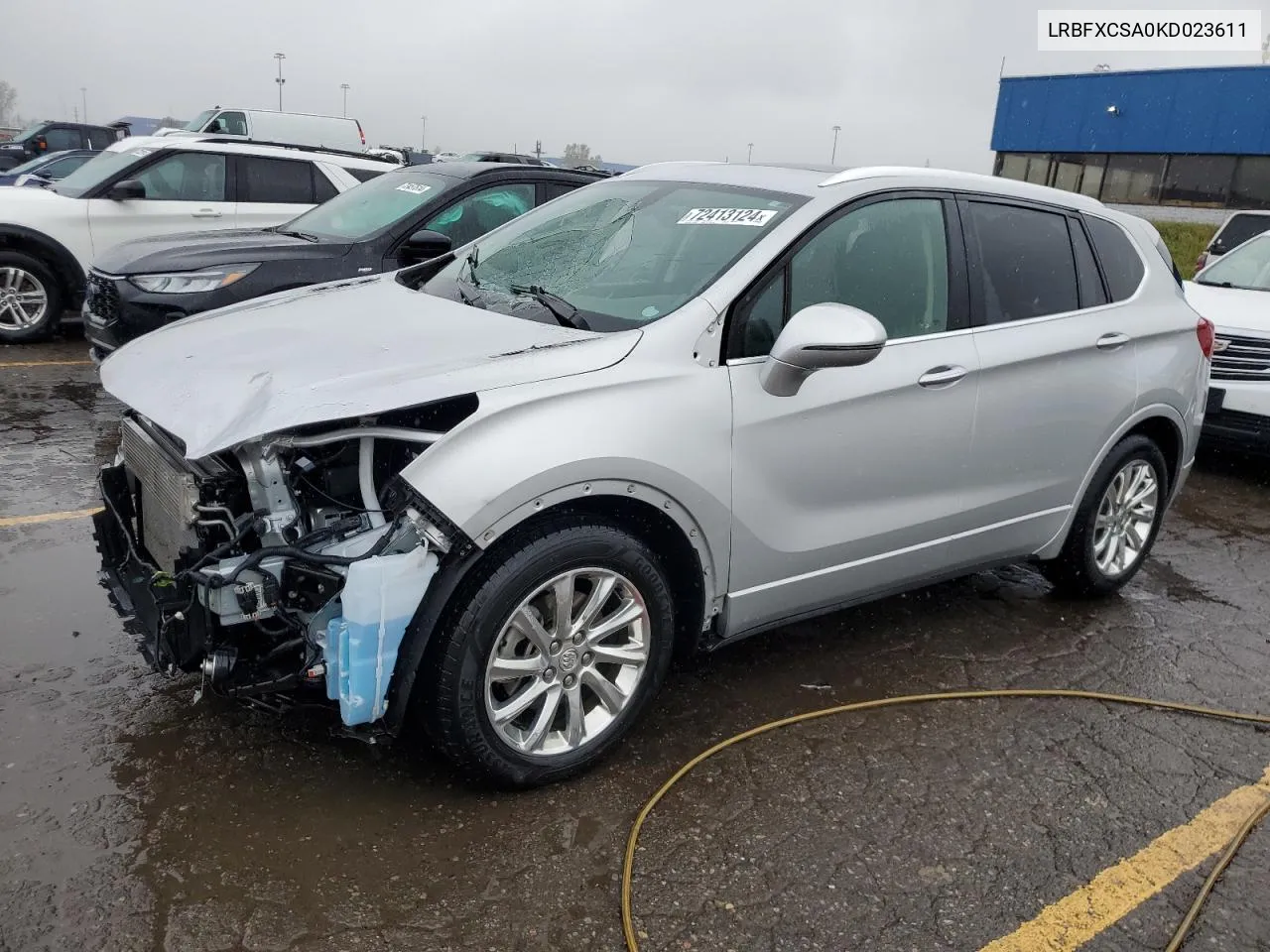 2019 Buick Envision Essence VIN: LRBFXCSA0KD023611 Lot: 72413124