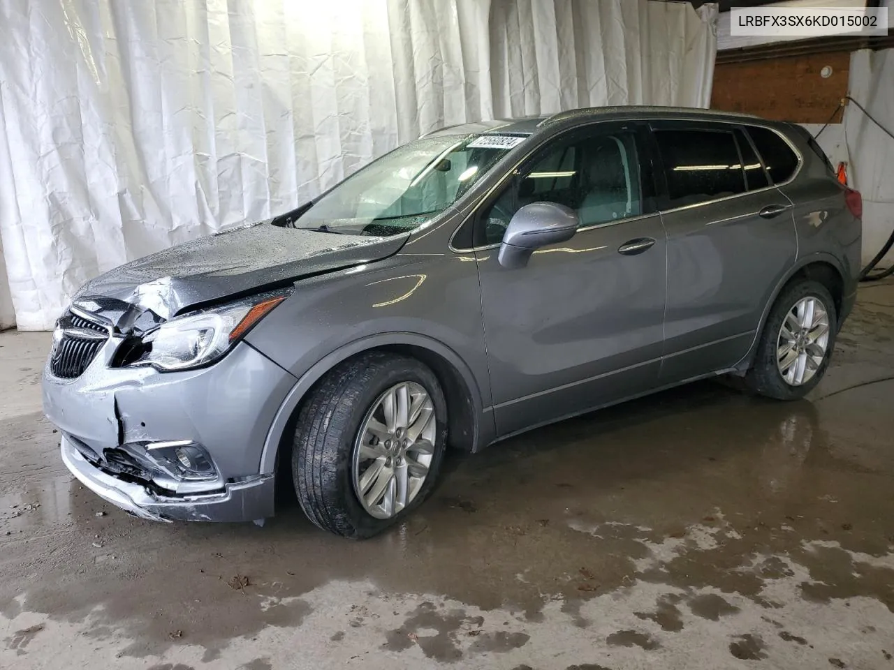 2019 Buick Envision Premium VIN: LRBFX3SX6KD015002 Lot: 72560824