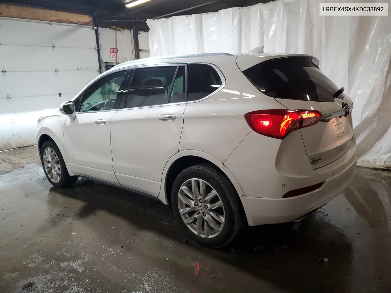 2019 Buick Envision Premium Ii VIN: LRBFX4SX4KD033892 Lot: 73564034