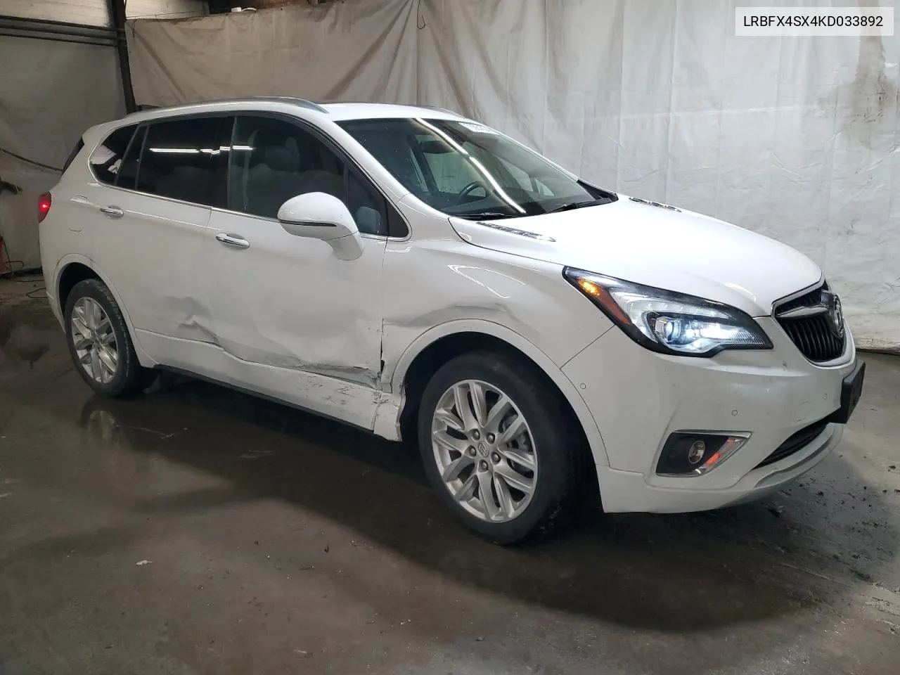 2019 Buick Envision Premium Ii VIN: LRBFX4SX4KD033892 Lot: 73564034