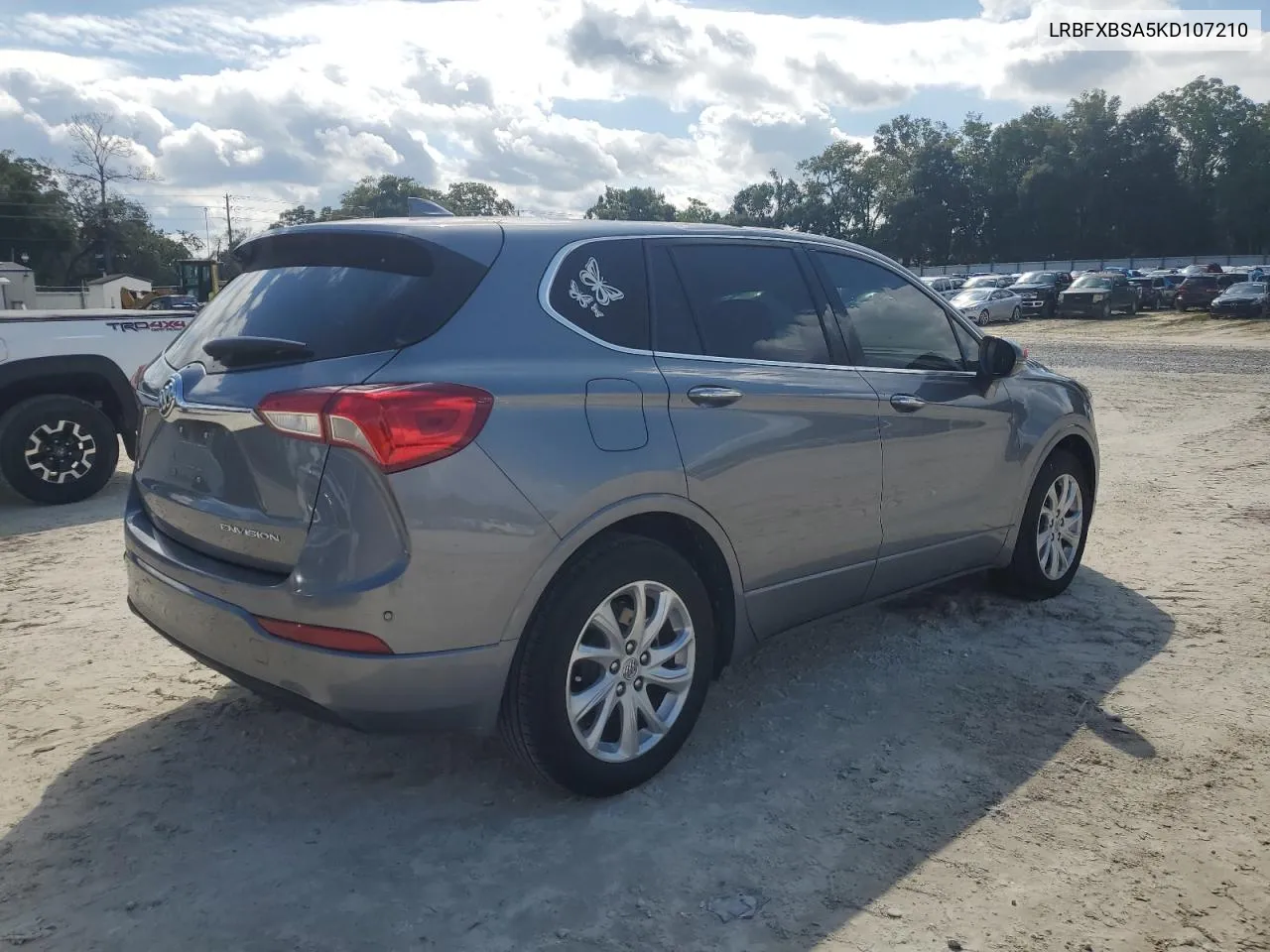 2019 Buick Envision Preferred VIN: LRBFXBSA5KD107210 Lot: 73806504