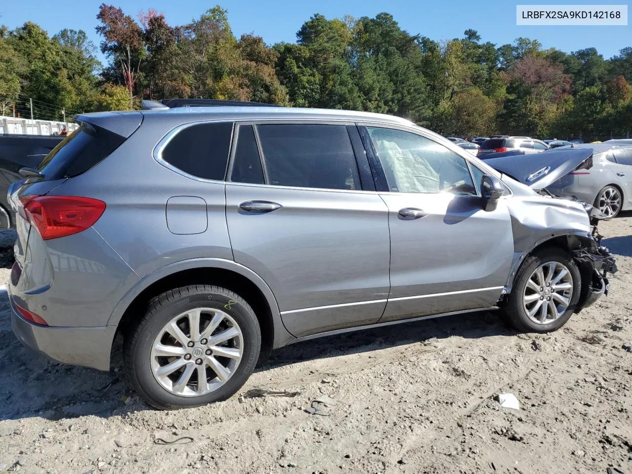 2019 Buick Envision Essence VIN: LRBFX2SA9KD142168 Lot: 75397604