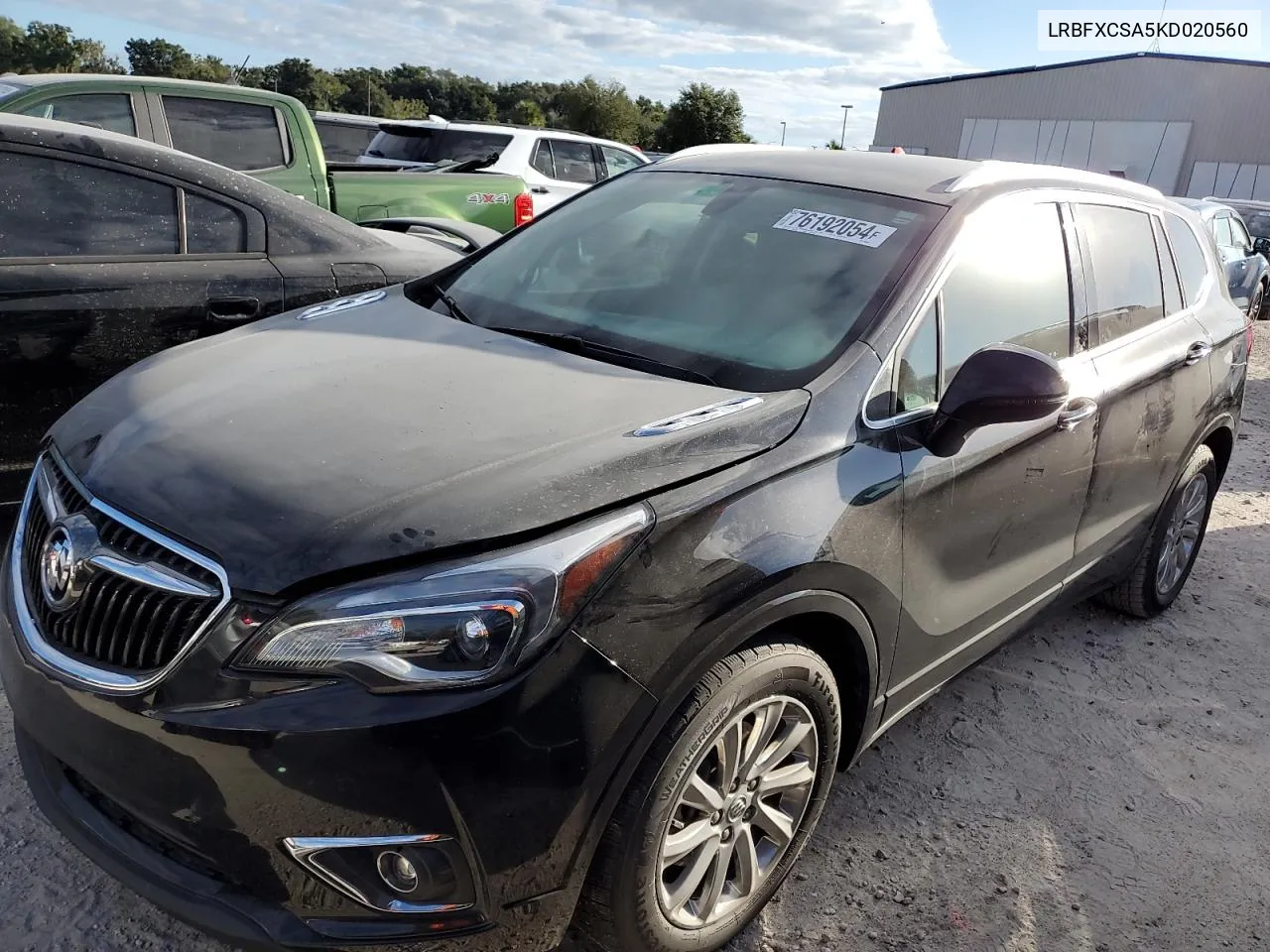 2019 Buick Envision Essence VIN: LRBFXCSA5KD020560 Lot: 76192054