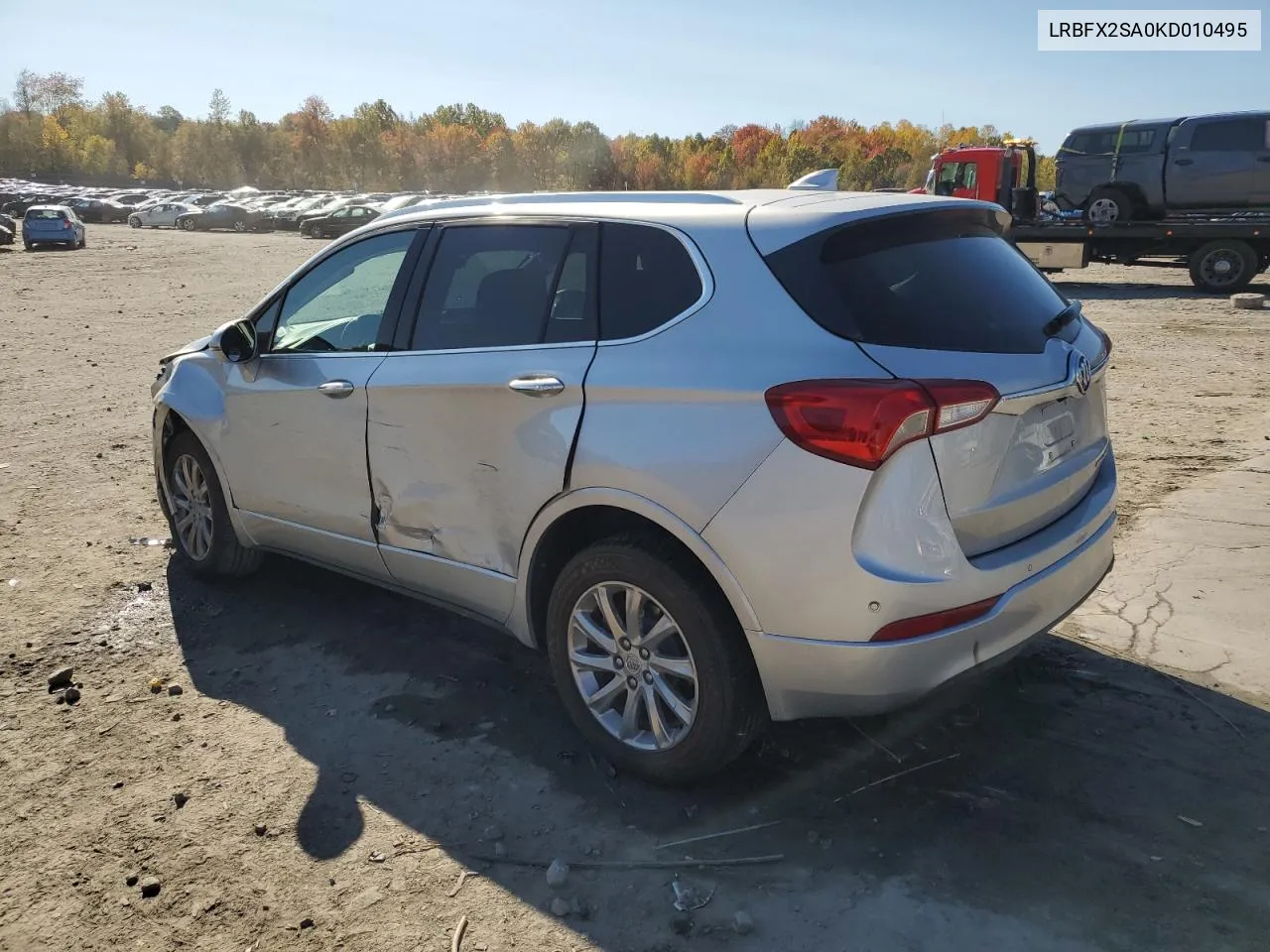 2019 Buick Envision Essence VIN: LRBFX2SA0KD010495 Lot: 76981474