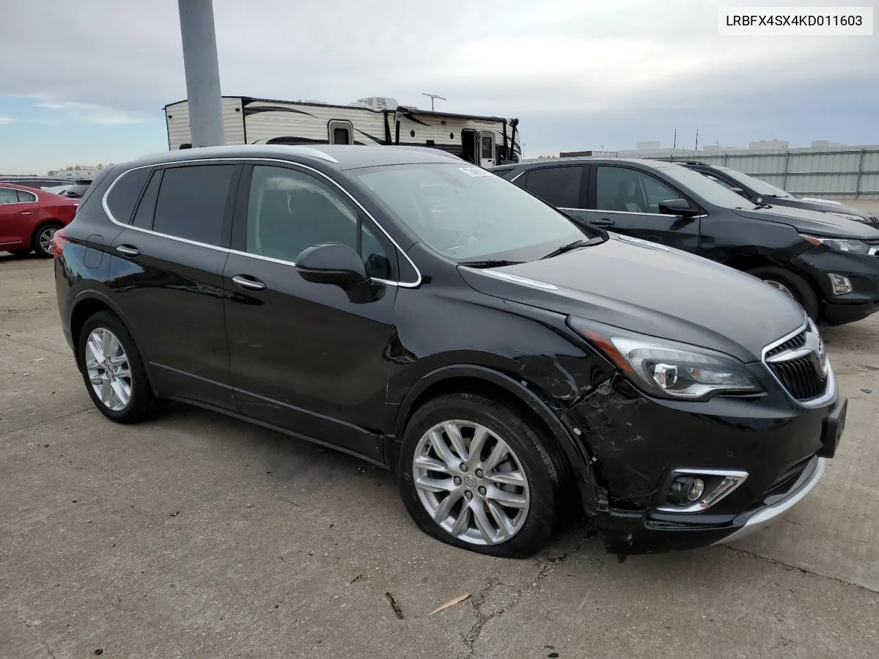 2019 Buick Envision Premium Ii VIN: LRBFX4SX4KD011603 Lot: 77449904