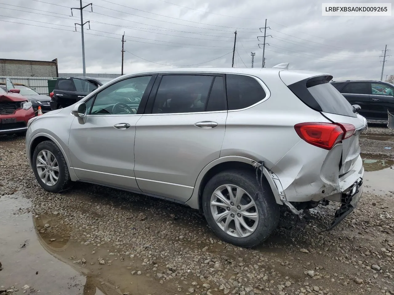 2019 Buick Envision Preferred VIN: LRBFXBSA0KD009265 Lot: 79114384