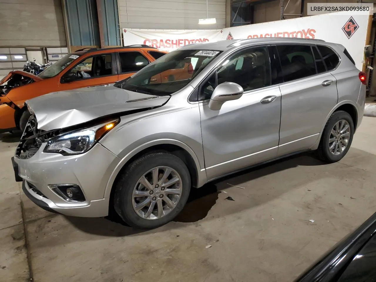 2019 Buick Envision Essence VIN: LRBFX2SA3KD093680 Lot: 79744474