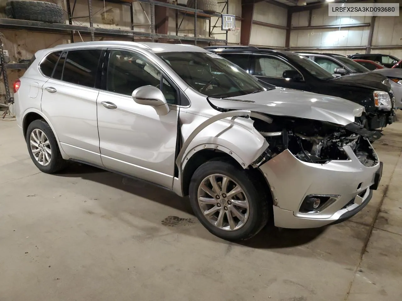 2019 Buick Envision Essence VIN: LRBFX2SA3KD093680 Lot: 79744474