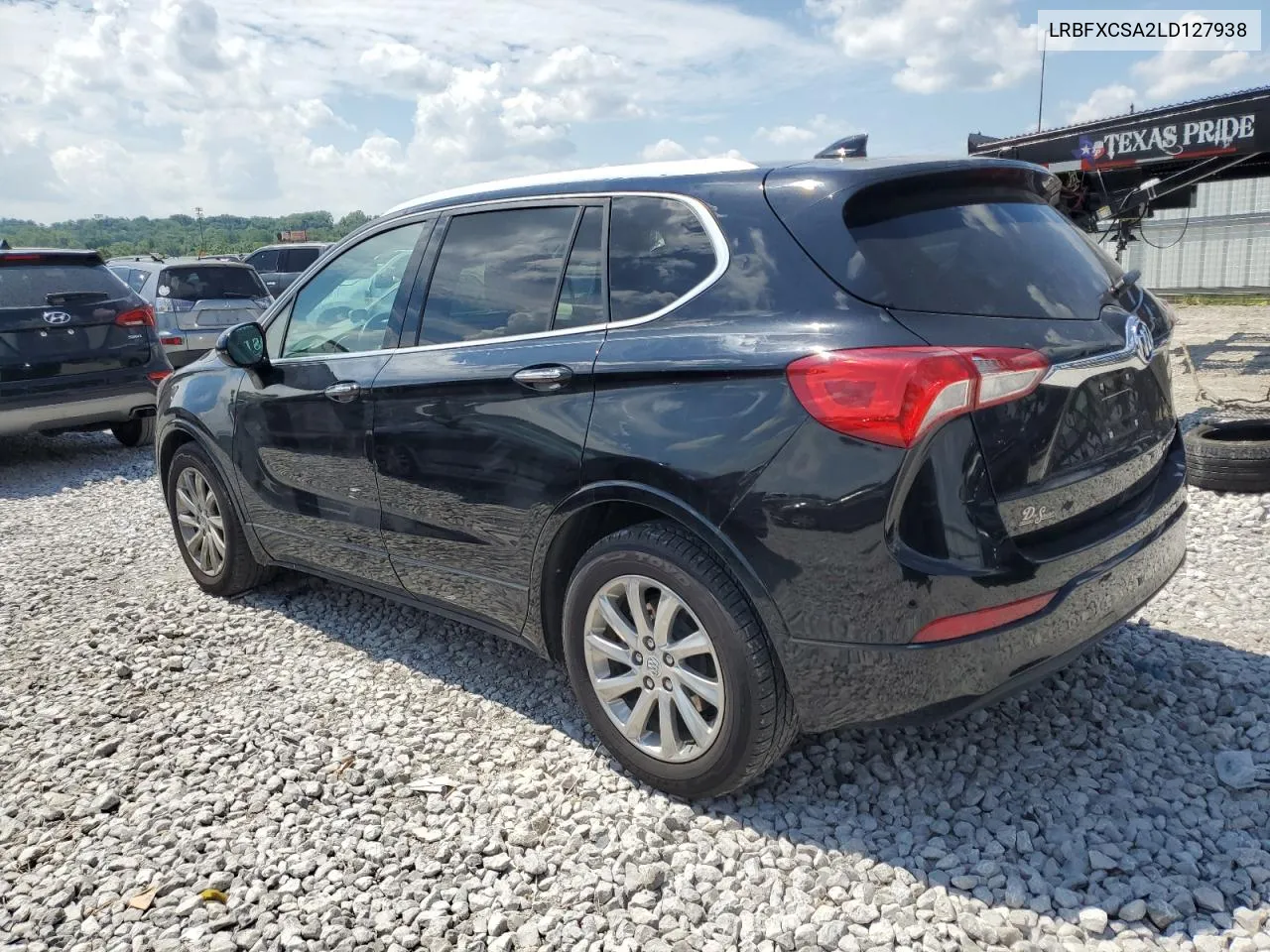 2020 Buick Envision Essence VIN: LRBFXCSA2LD127938 Lot: 59466384