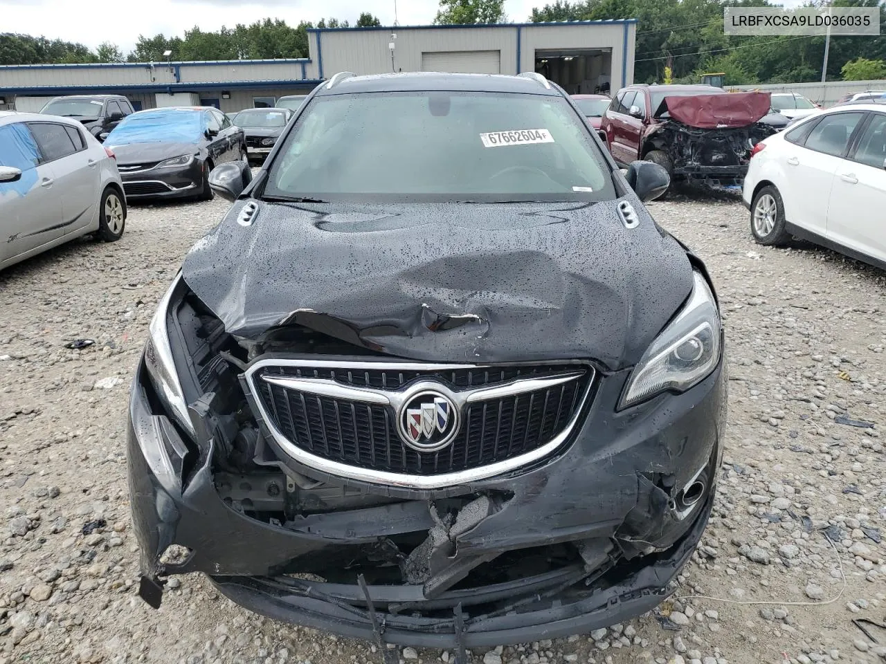 2020 Buick Envision Essence VIN: LRBFXCSA9LD036035 Lot: 67662604