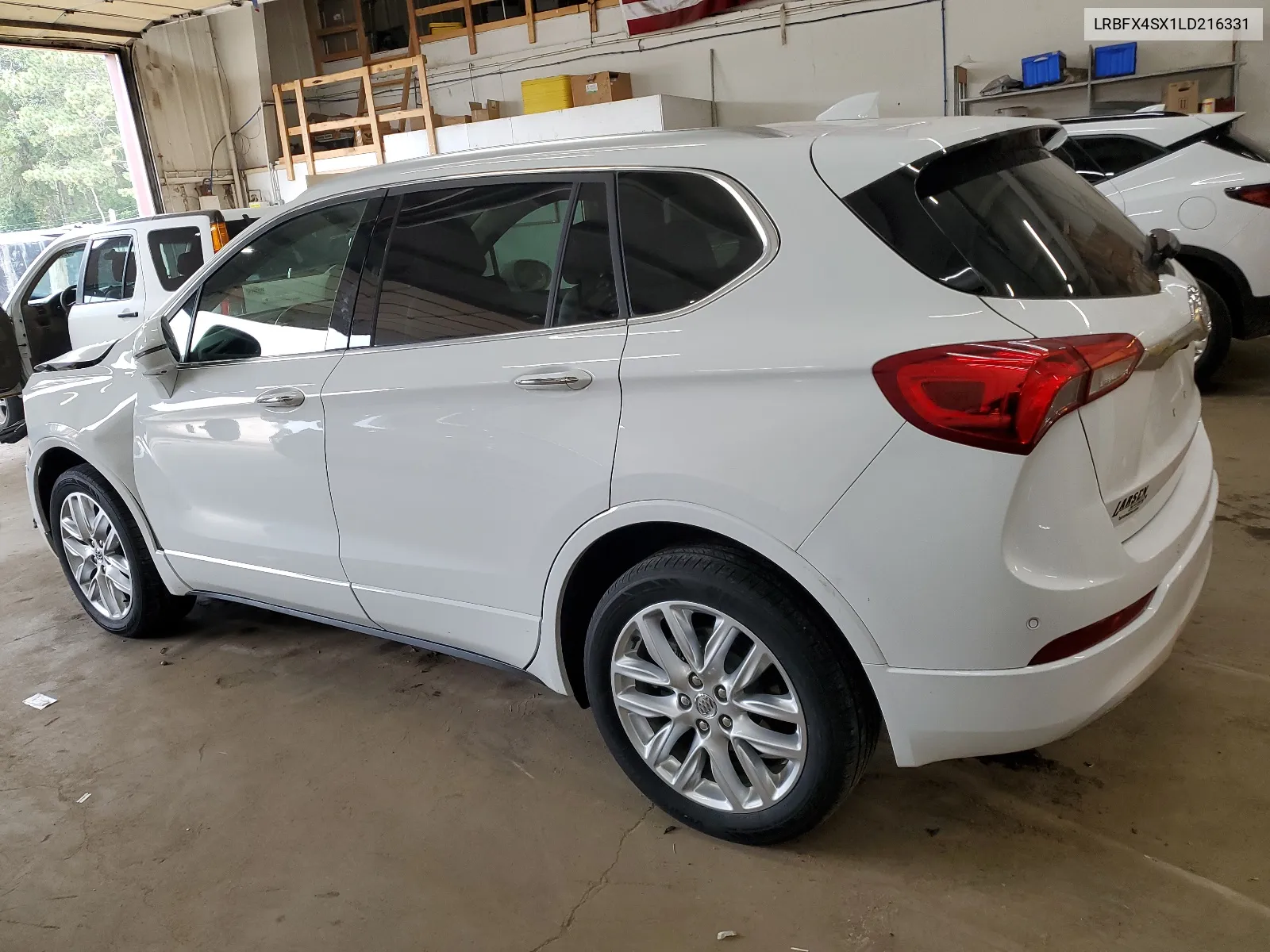 2020 Buick Envision Premium Ii VIN: LRBFX4SX1LD216331 Lot: 67679454