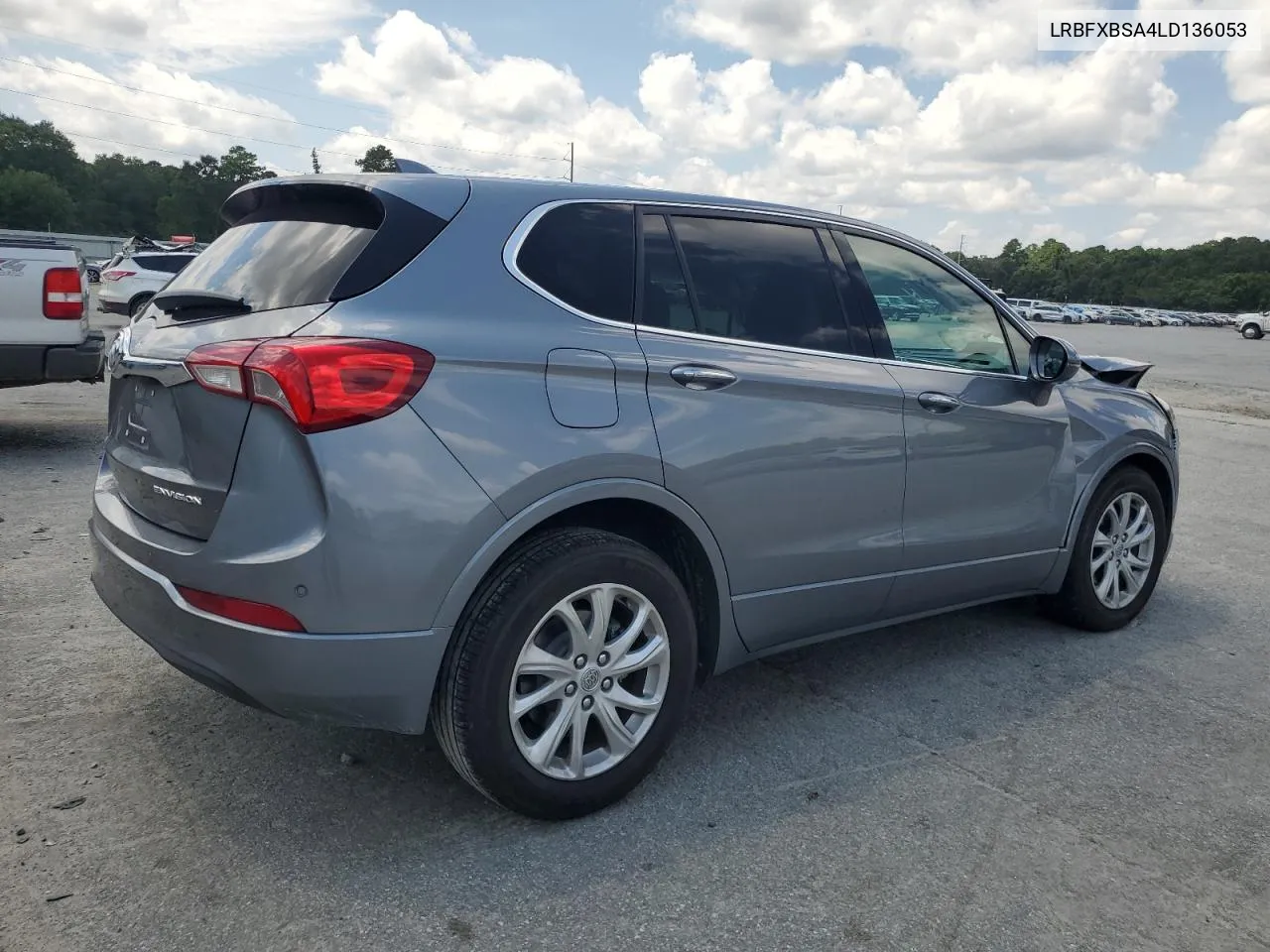 2020 Buick Envision Preferred VIN: LRBFXBSA4LD136053 Lot: 68149394