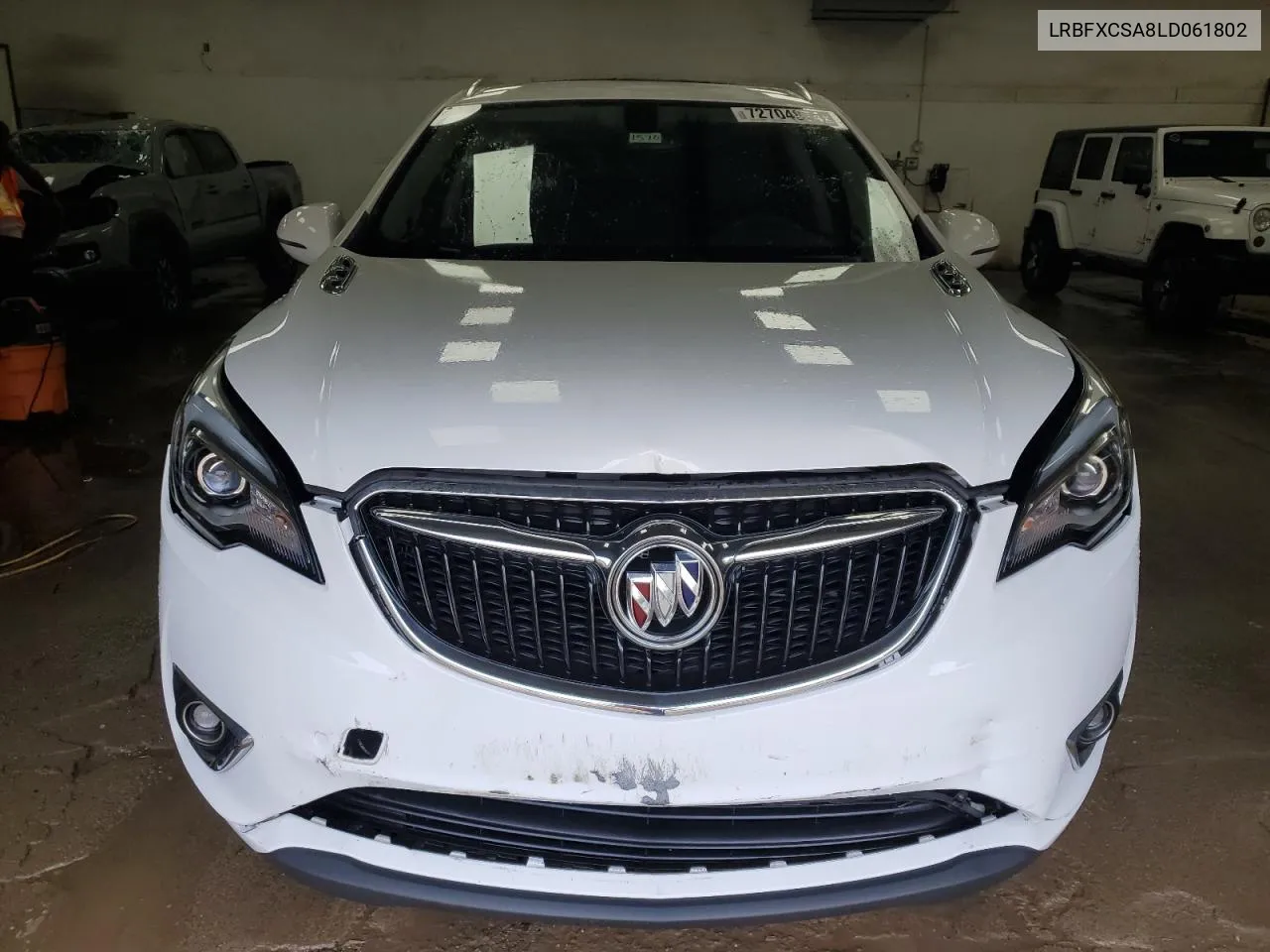 2020 Buick Envision Essence VIN: LRBFXCSA8LD061802 Lot: 72704874