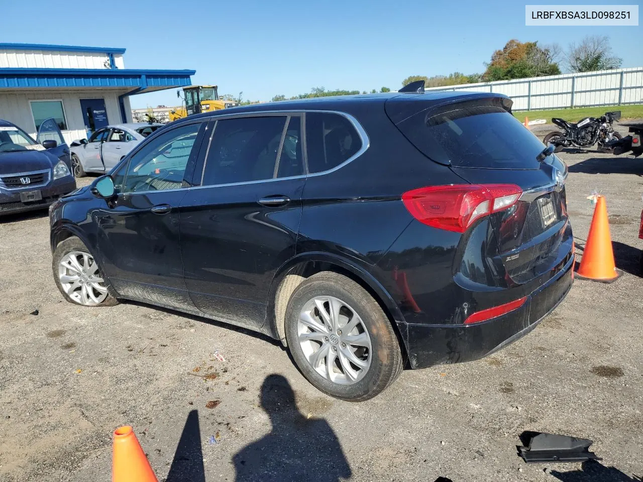 LRBFXBSA3LD098251 2020 Buick Envision Preferred