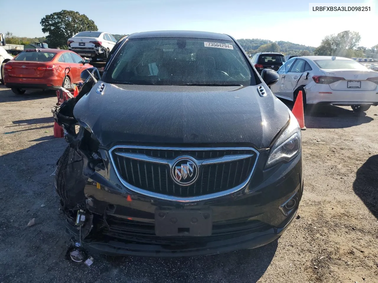 2020 Buick Envision Preferred VIN: LRBFXBSA3LD098251 Lot: 73504294