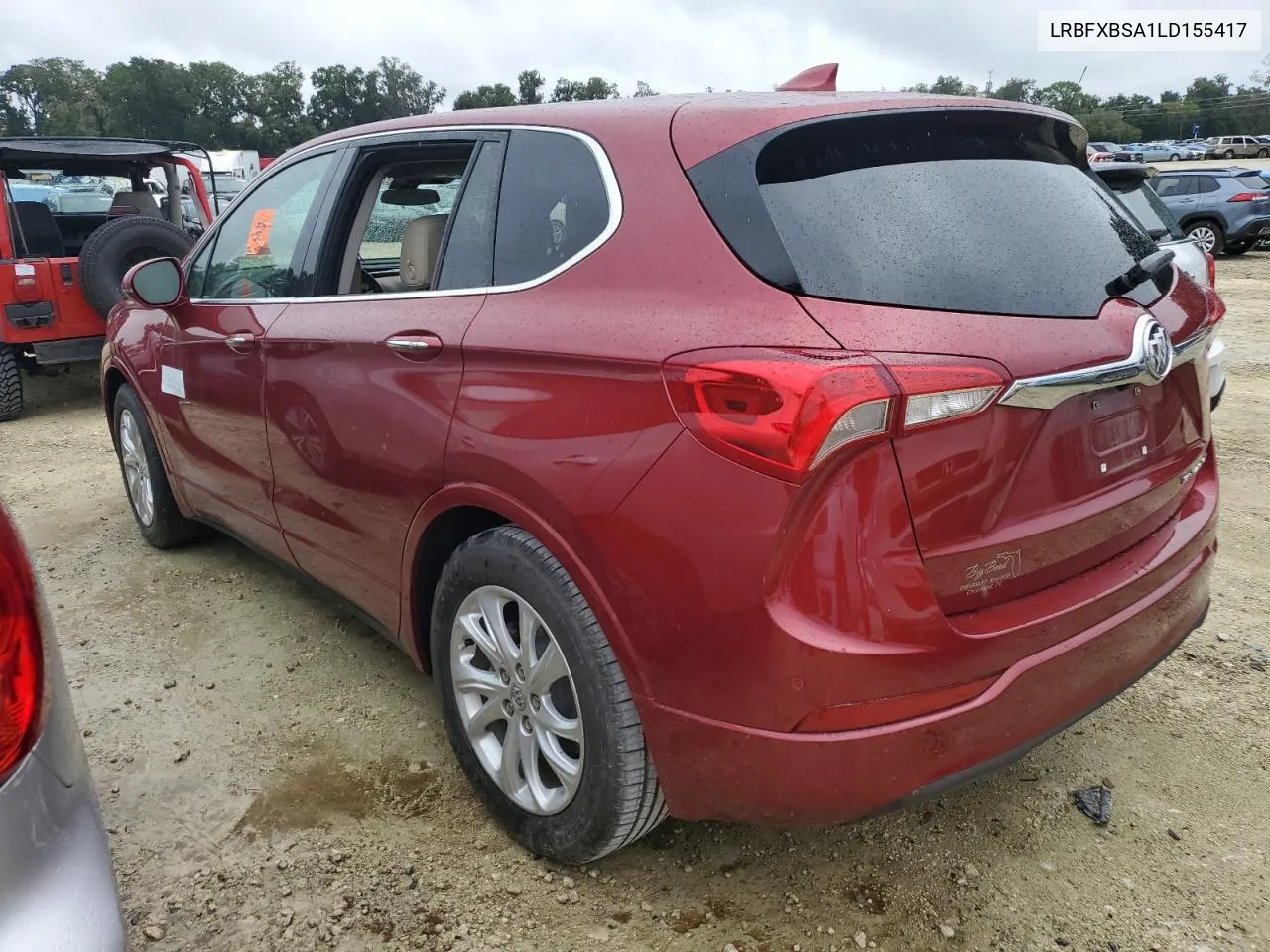 2020 Buick Envision Preferred VIN: LRBFXBSA1LD155417 Lot: 74116904