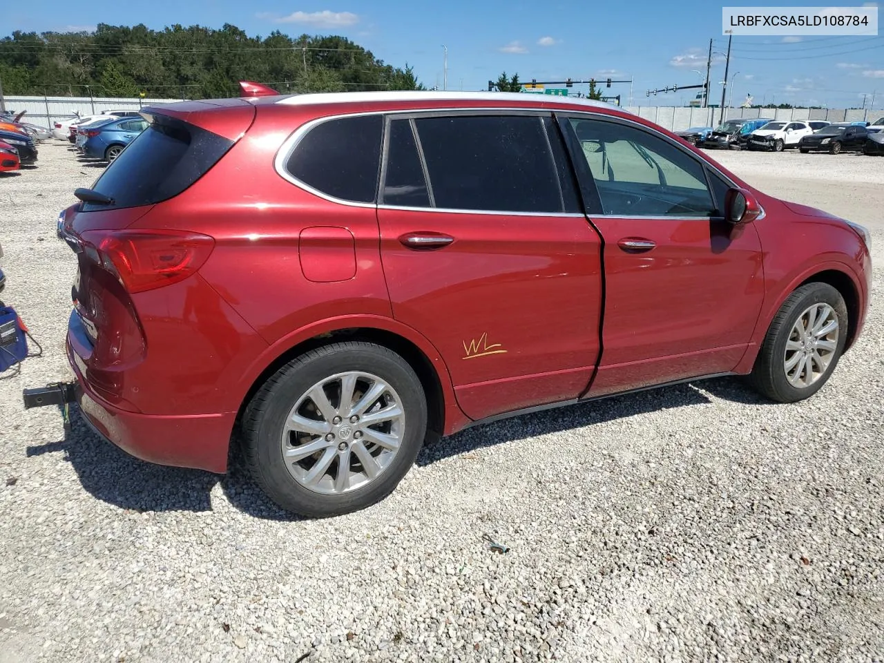 2020 Buick Envision Essence VIN: LRBFXCSA5LD108784 Lot: 76106674