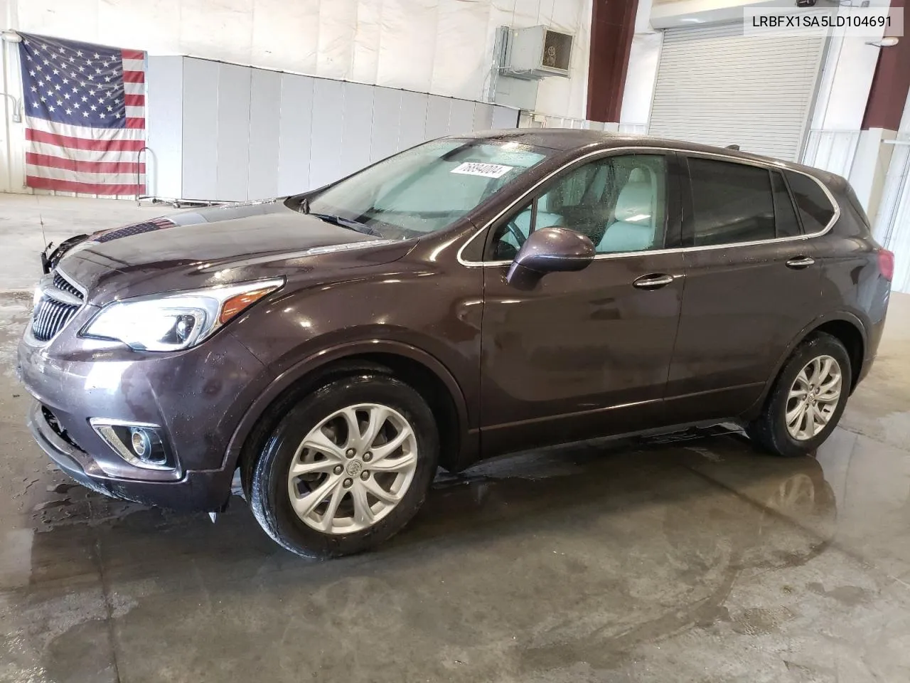 2020 Buick Envision Preferred VIN: LRBFX1SA5LD104691 Lot: 76894004