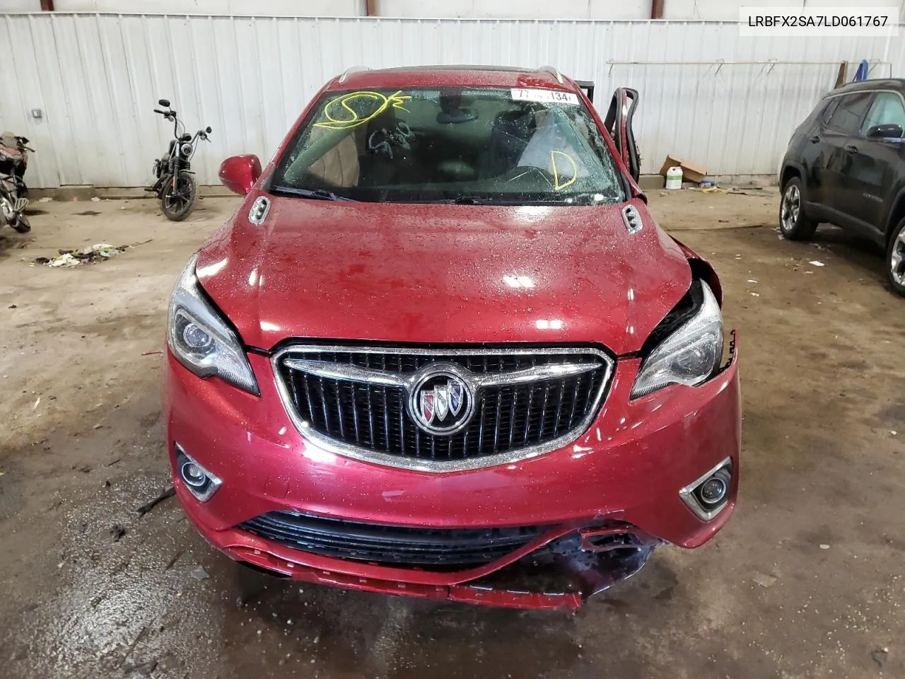 2020 Buick Envision Essence VIN: LRBFX2SA7LD061767 Lot: 77449134