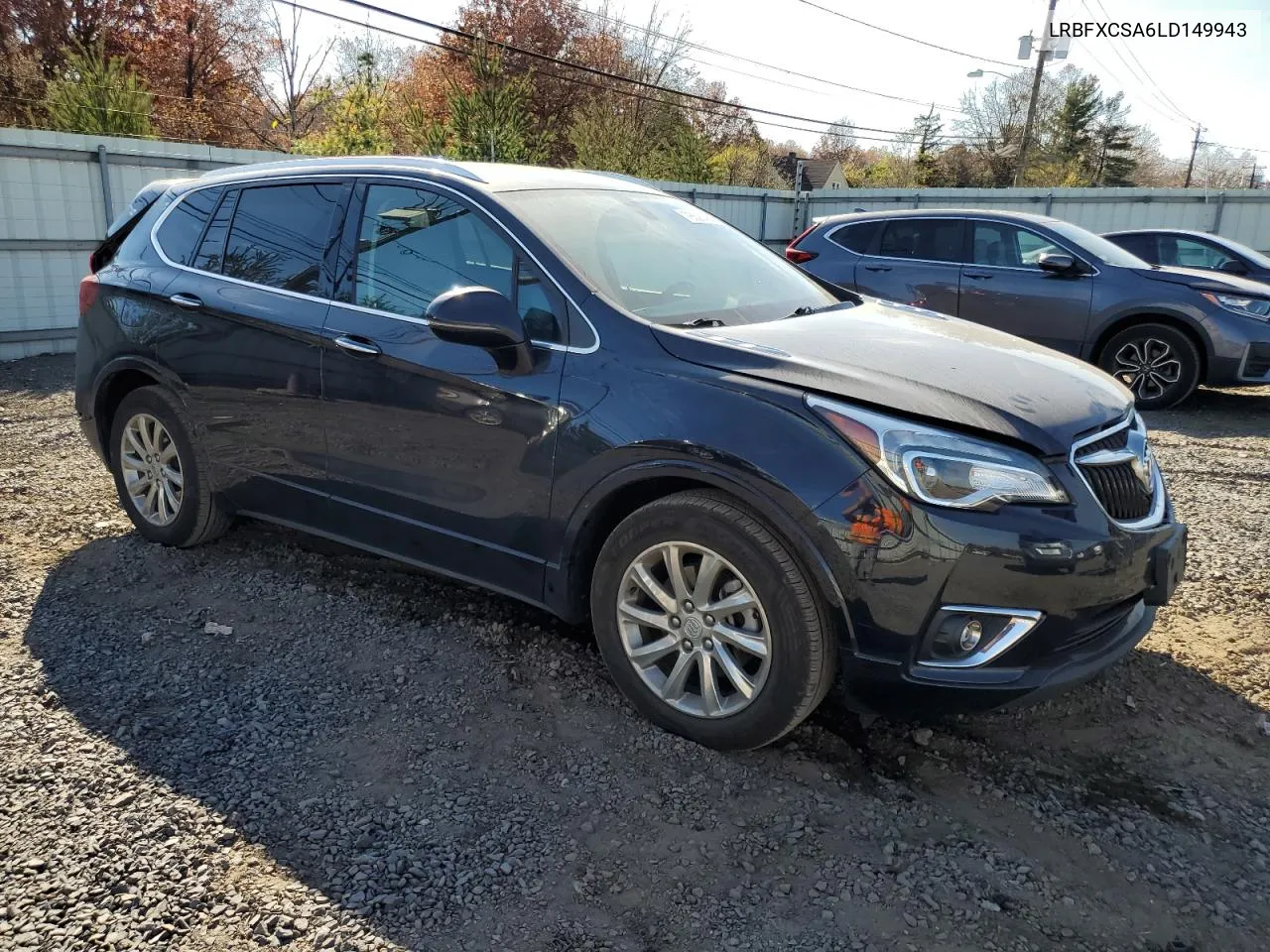 2020 Buick Envision Essence VIN: LRBFXCSA6LD149943 Lot: 78521454