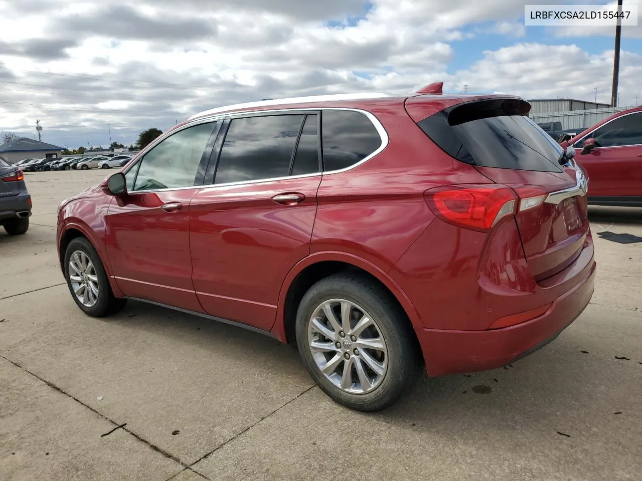 2020 Buick Envision Essence VIN: LRBFXCSA2LD155447 Lot: 79297674