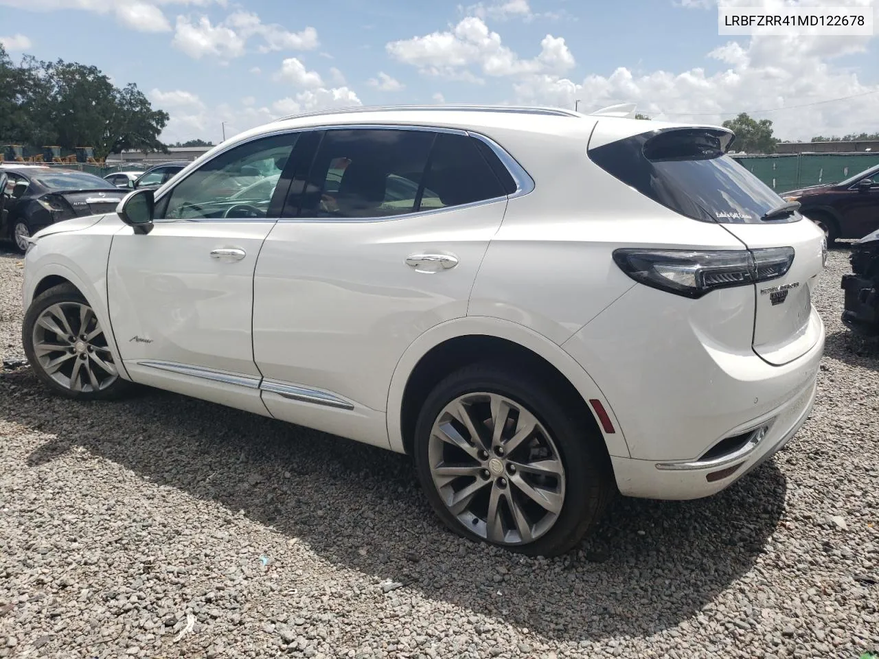 2021 Buick Envision Avenir VIN: LRBFZRR41MD122678 Lot: 70574384