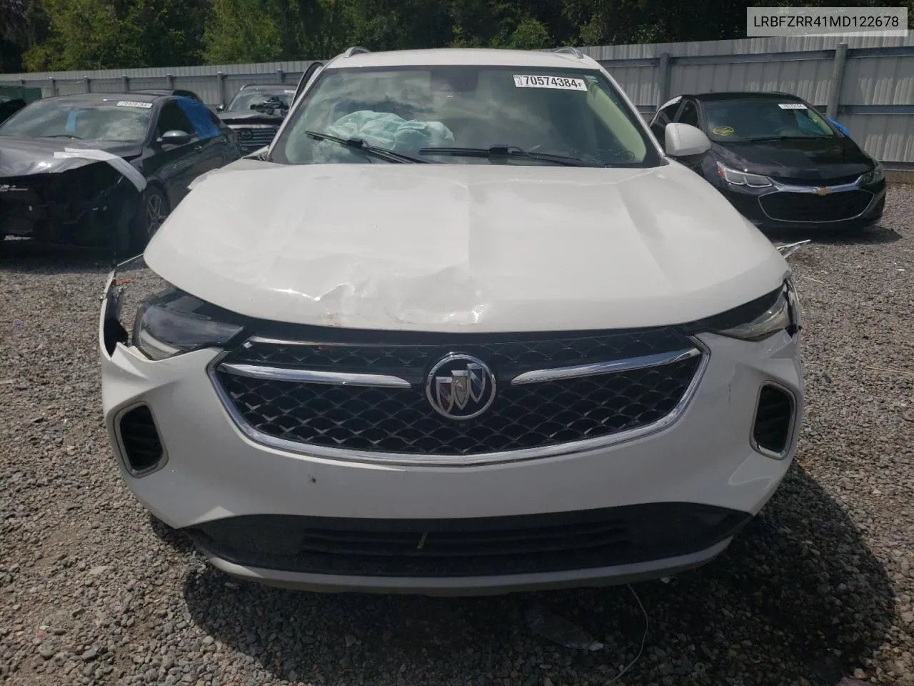 2021 Buick Envision Avenir VIN: LRBFZRR41MD122678 Lot: 70574384