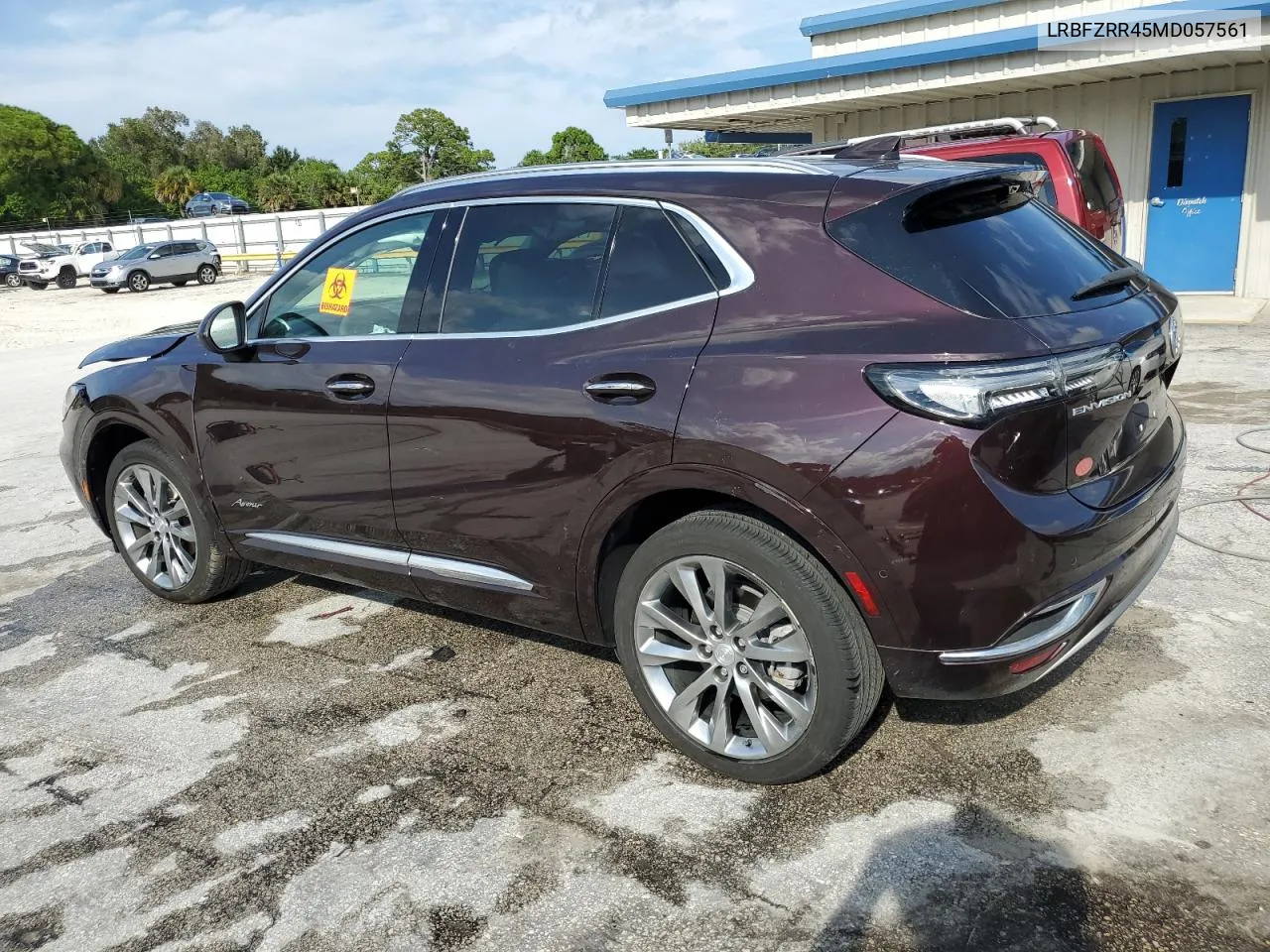 2021 Buick Envision Avenir VIN: LRBFZRR45MD057561 Lot: 71932124